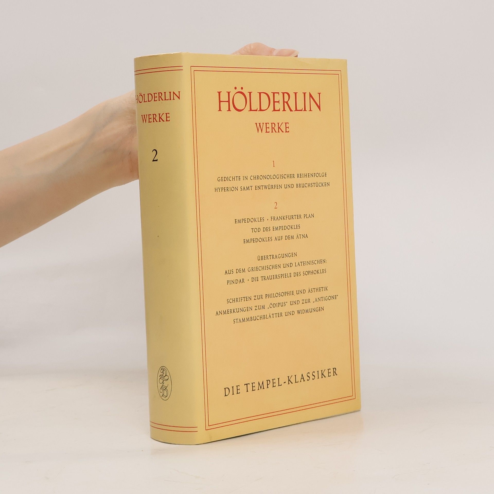 Autorenkollektiv Hölderlin Werke 2