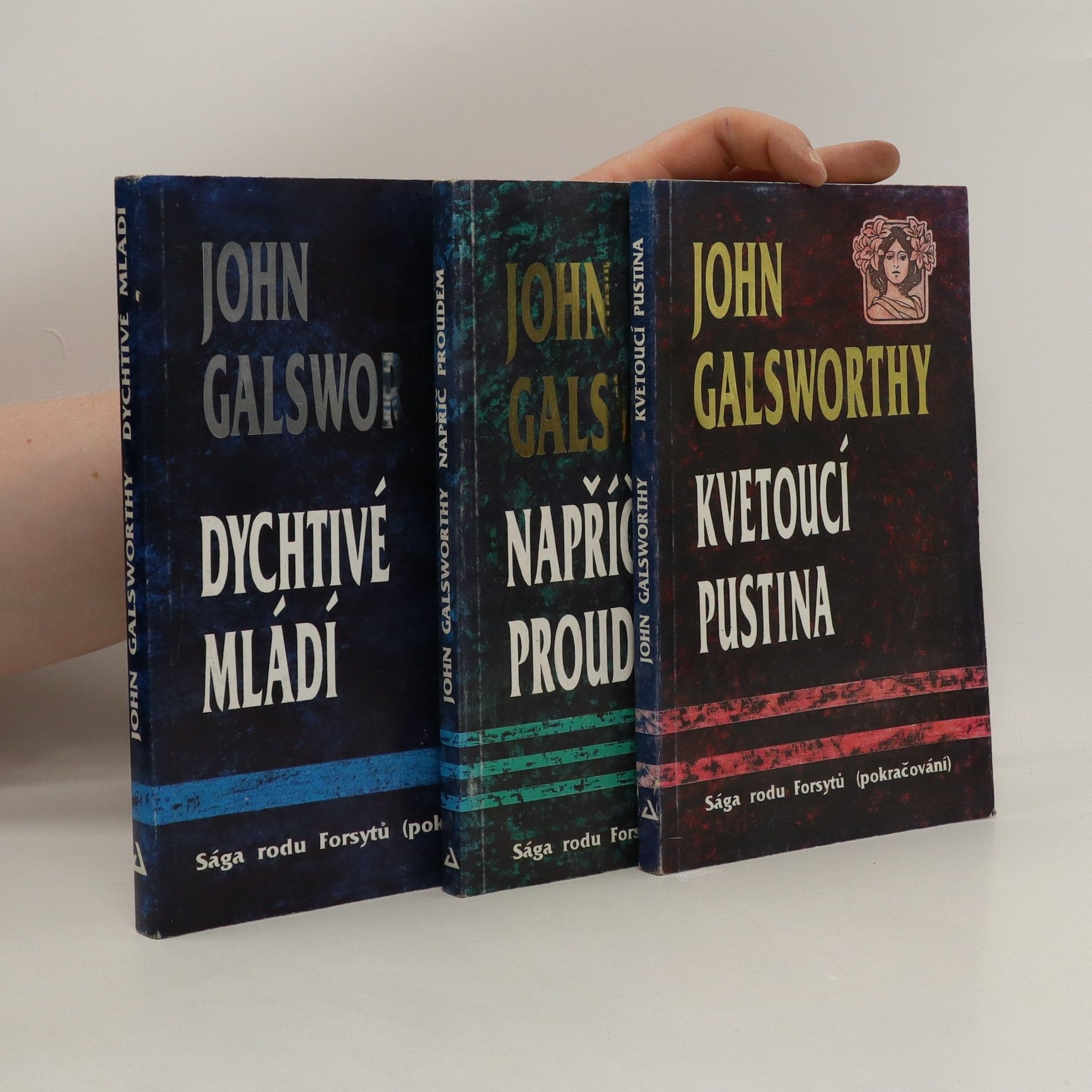 John Galsworthy Konec kapitoly I-III. Dychtivé mládí. Kvetoucí pustina. Napříč proudem.