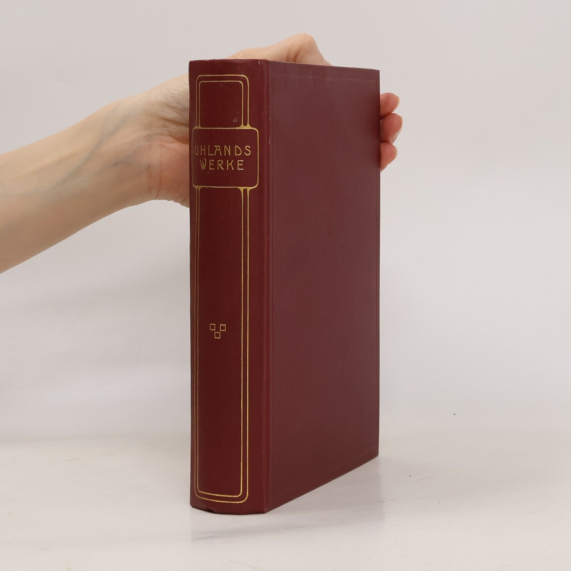 Uhlands Werke in drei Teilen 1
