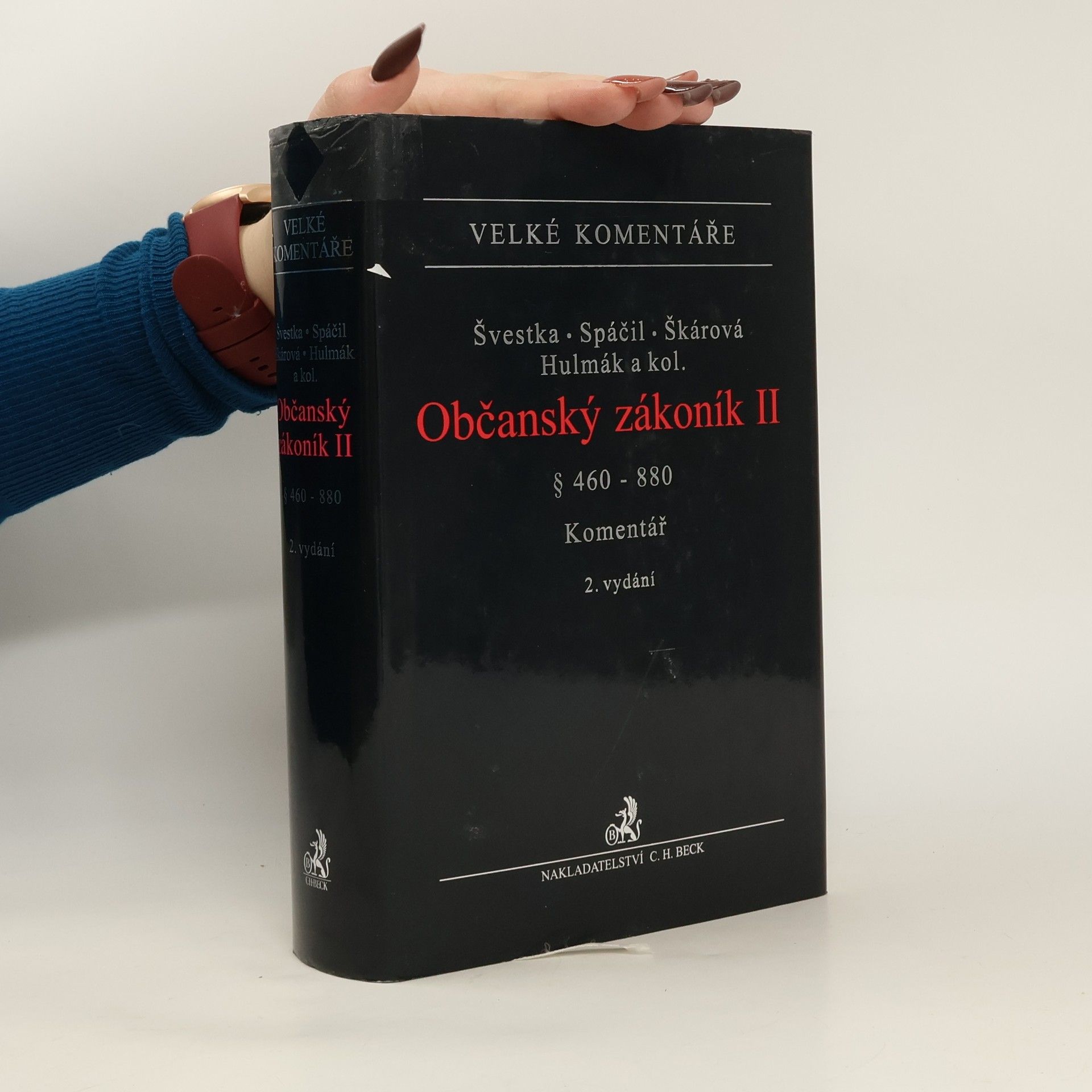 Jiří Švestka Občanský zákoník II. : komentář, 2. vydání § 460-880