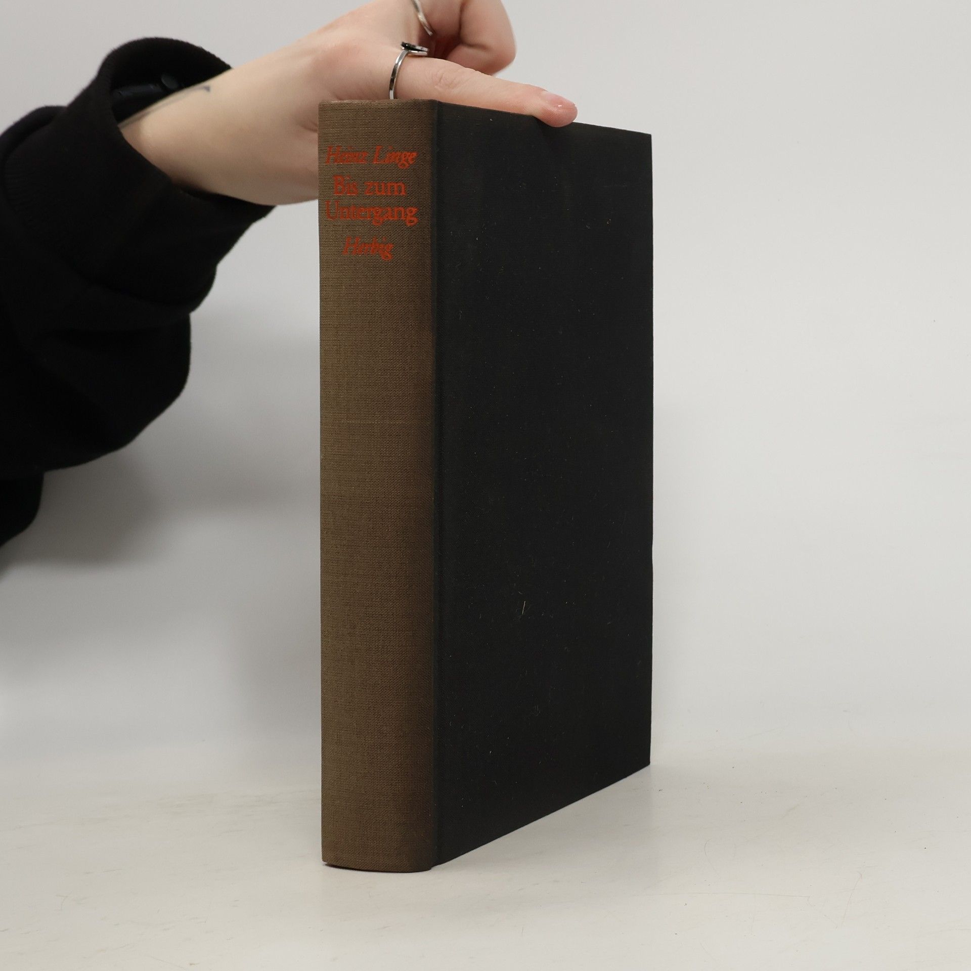 Heinz Linge Bis zum Untergang