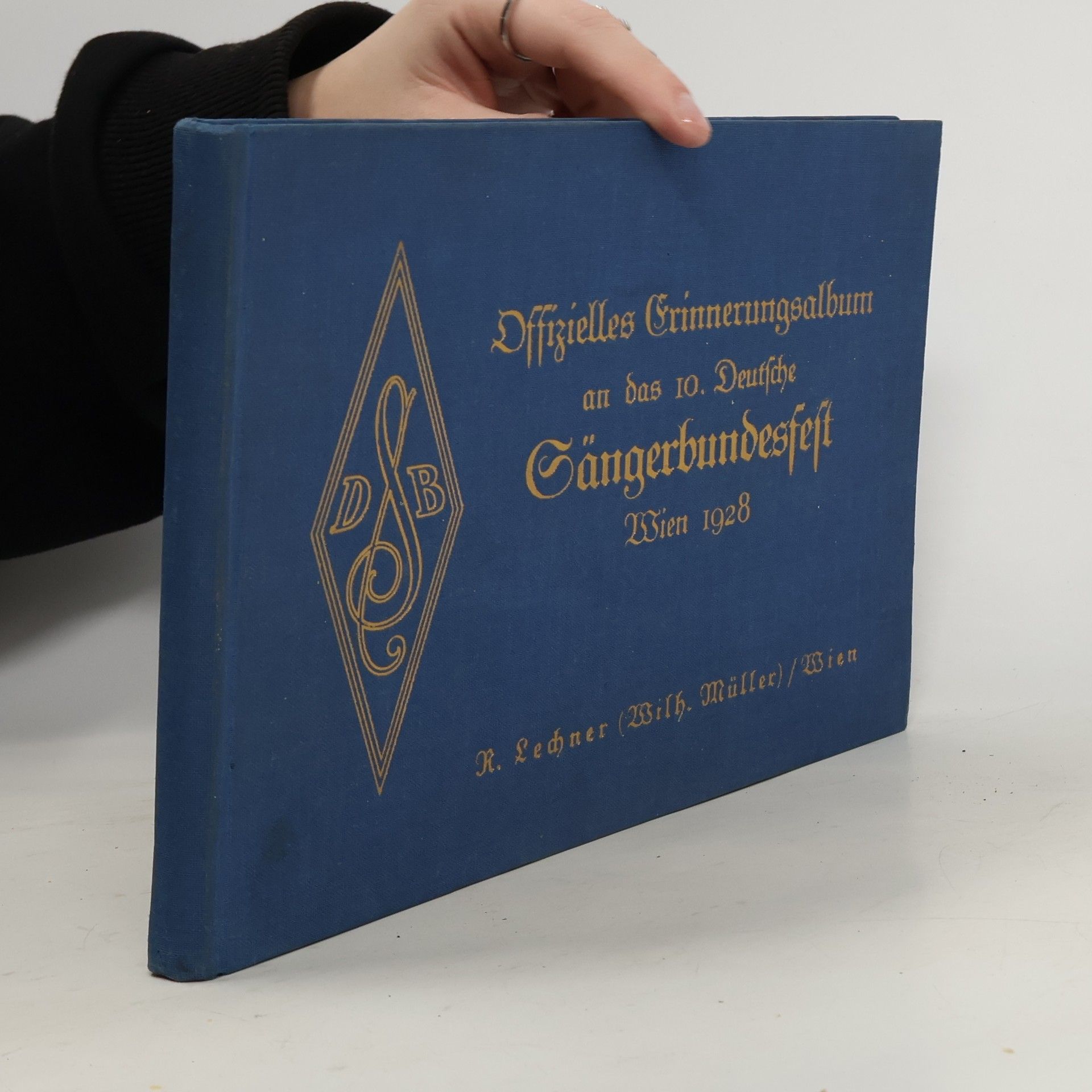 Autorenkollektiv Offizielles Erinnerungsalbum an das 10. Deutsche Sängerbundesfest Wien 1928