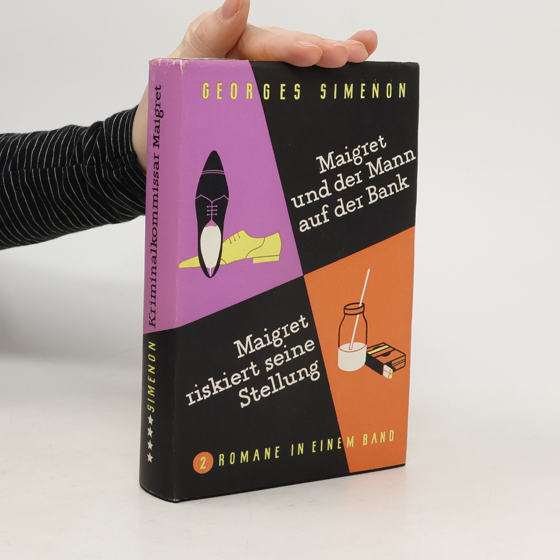 Georges Simenon Maigret und der Mann auf der Bank. Maigret riskiert seine Stellung