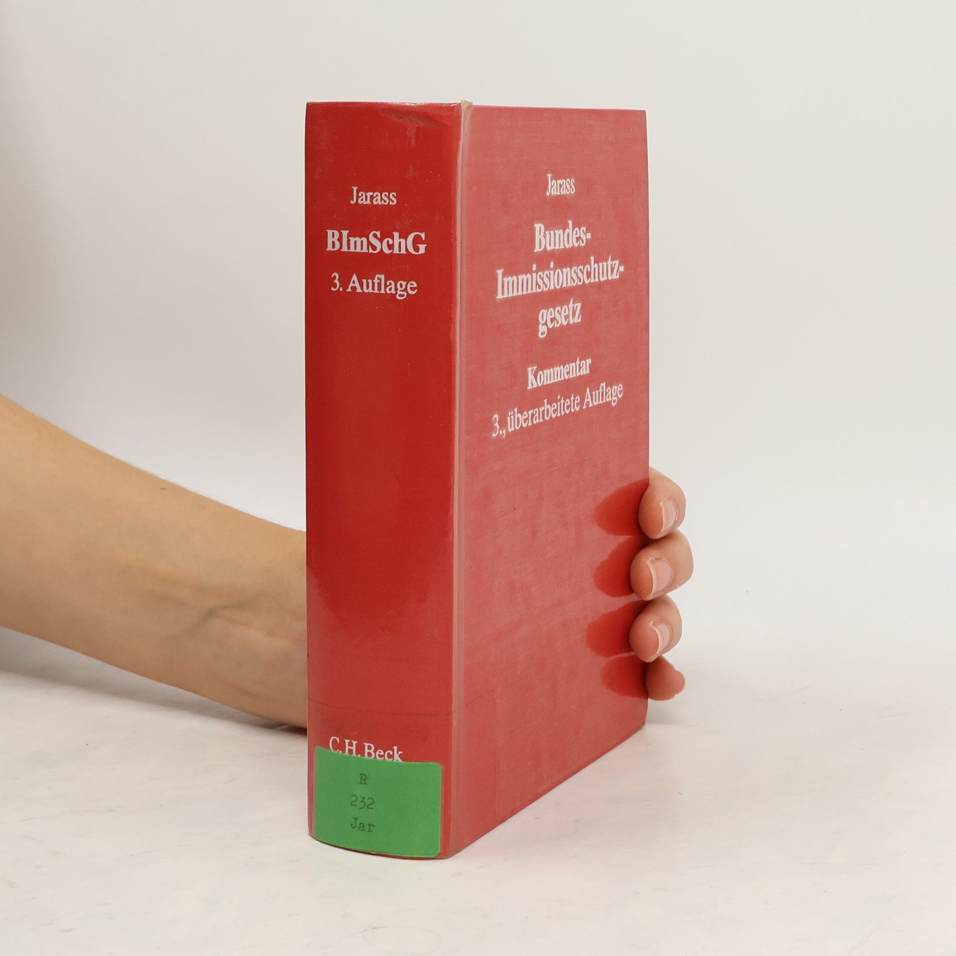 Hans D. Jarass Bundes-Immissionsschutzgesetz (BImSchG)
