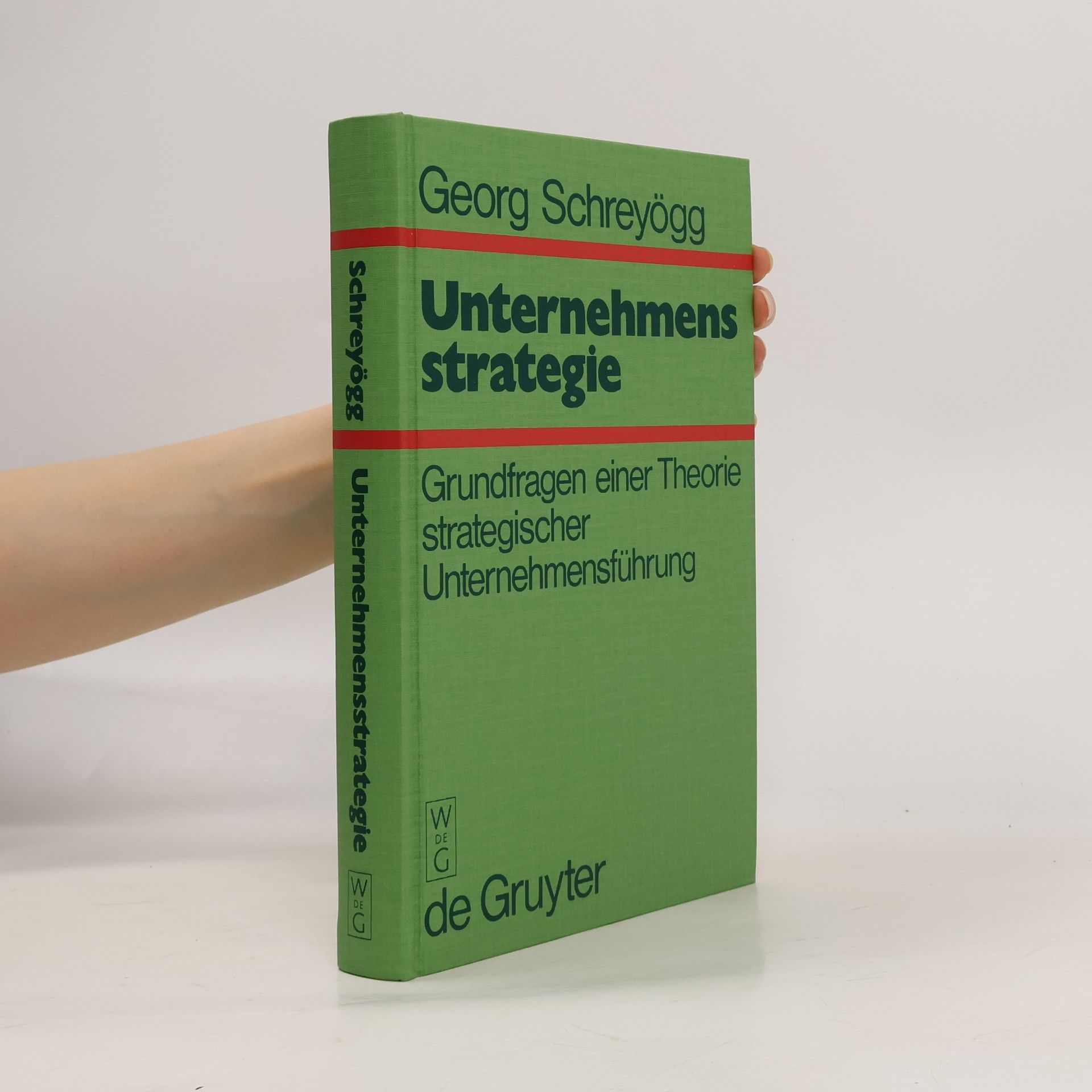 Georg Schreyögg Unternehmensstrategie