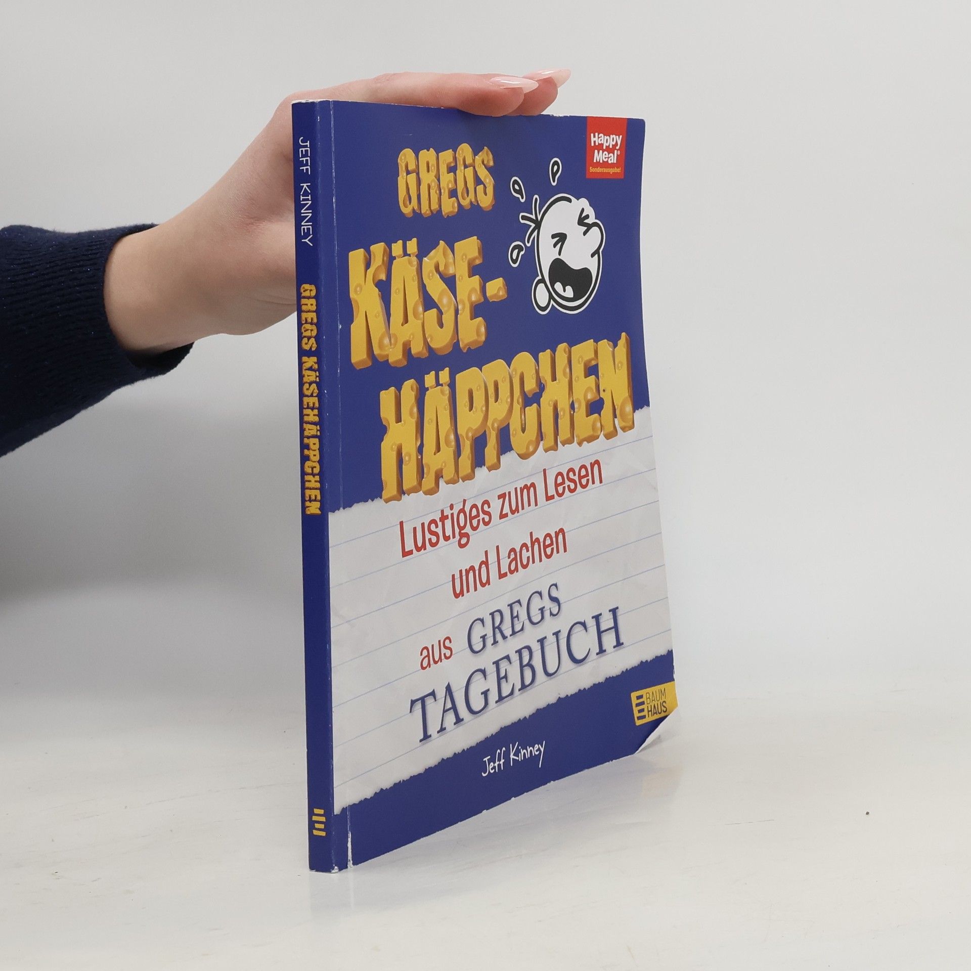 Jeff Kinney Gregs Käsehäppchen. Lustiges zum Lesen und Lachen aus Gregs Tagebuch