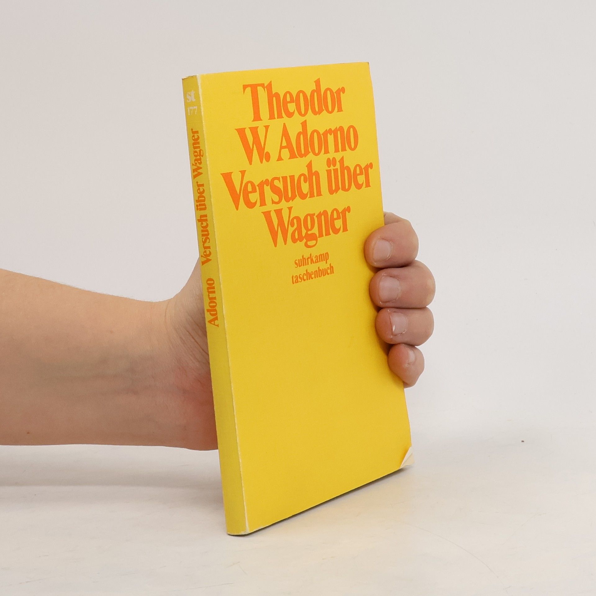 Theodor W. Adorno Versuch über Wagner