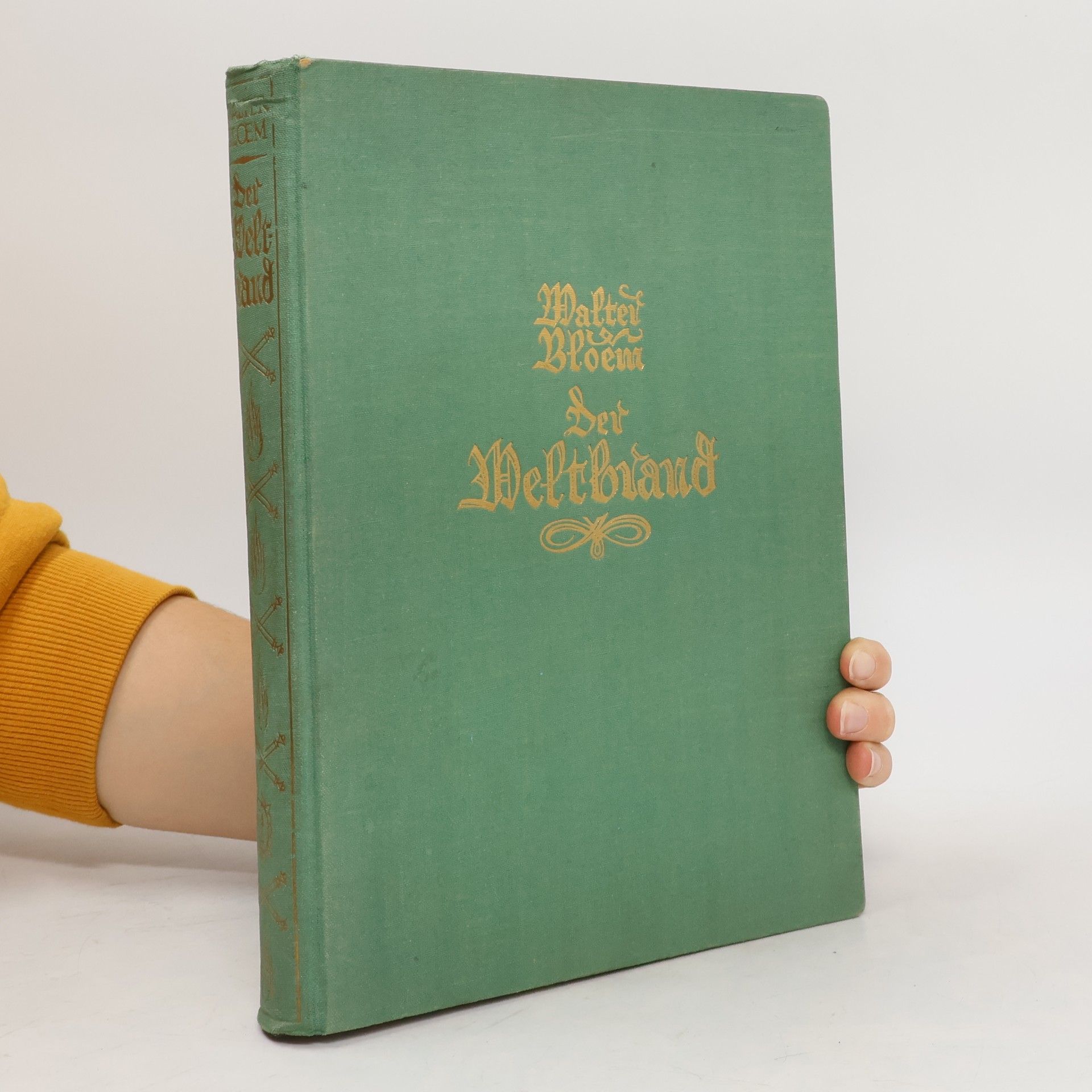 Walter Bloem Der Weltbrand: Deutschlands Tragödie 1914-1918. Band 2