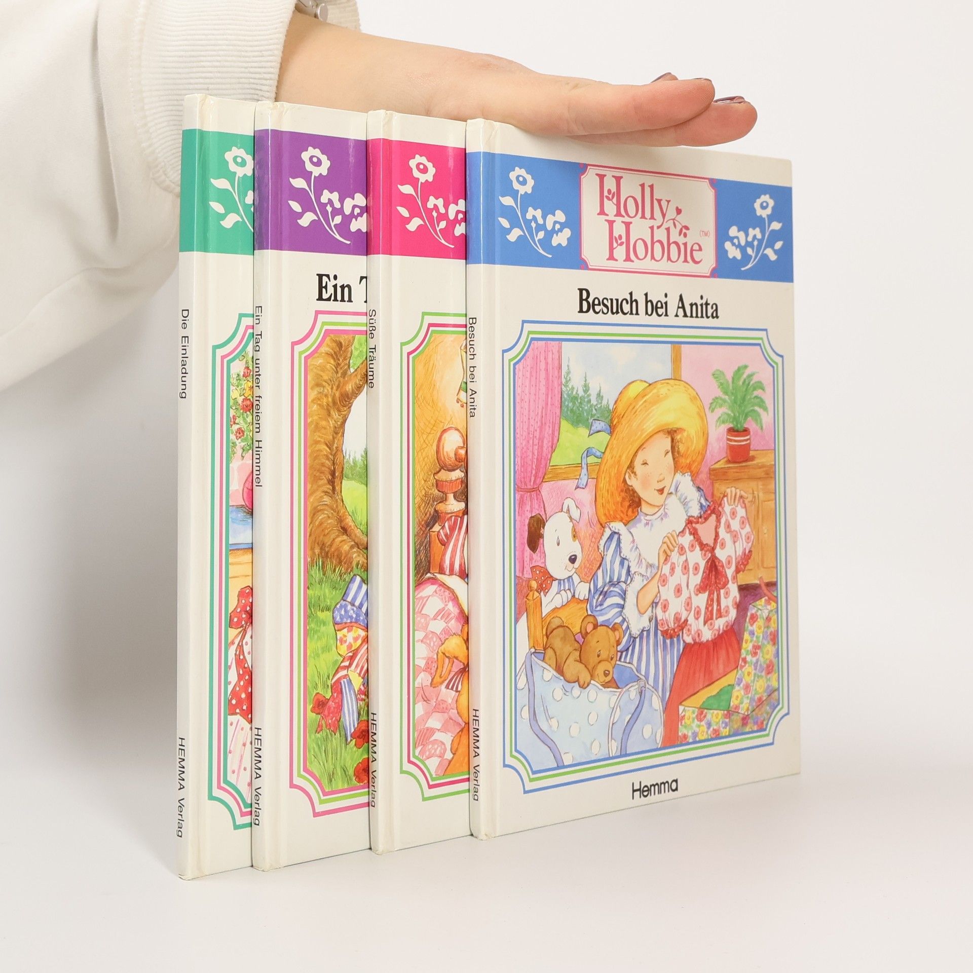 Holly Hobbie 1-4. Besuch bei Anita. Die Einladung. Ein Tag unter freiem Himmel. Süße Träume