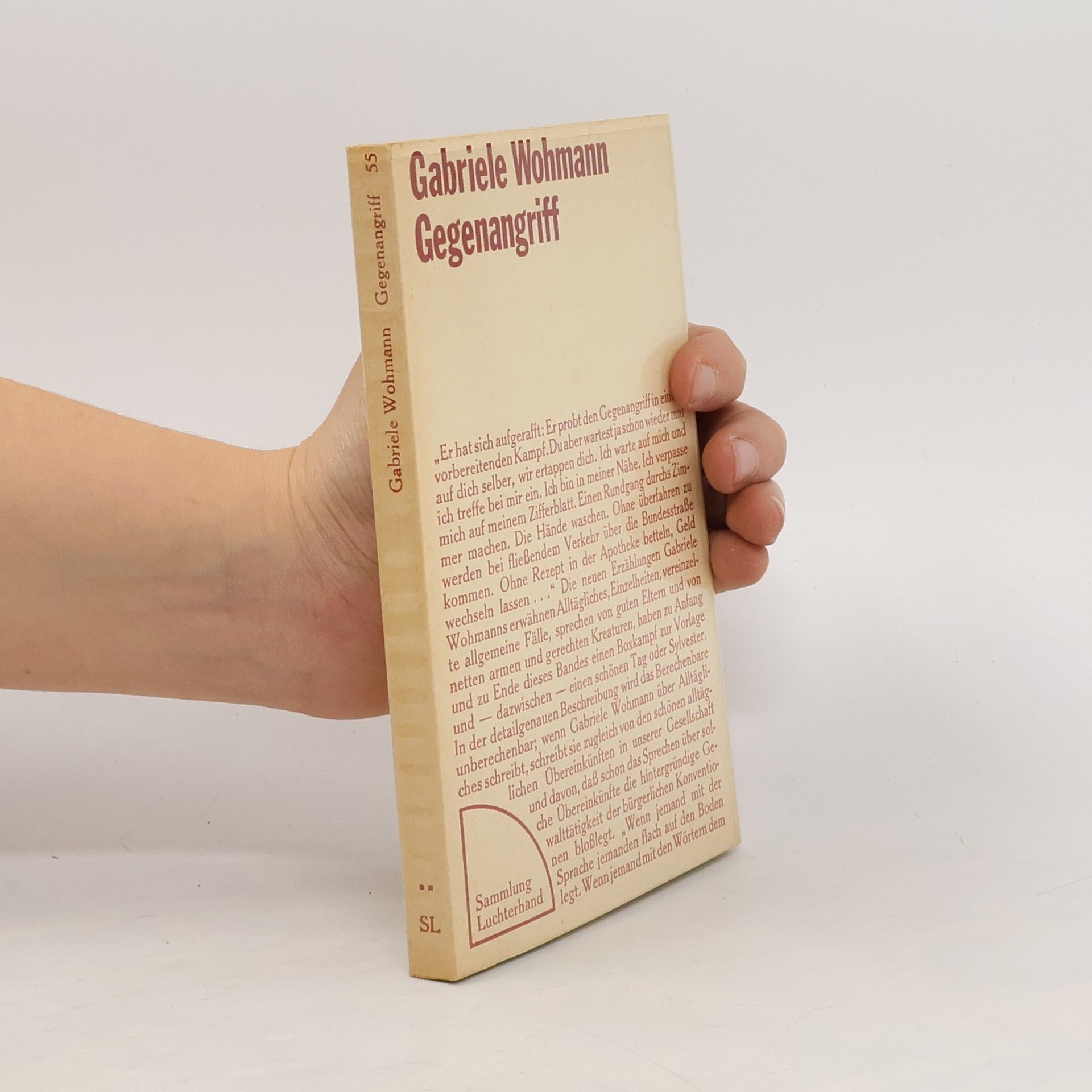 Gabriele Wohmann Gegenangriff