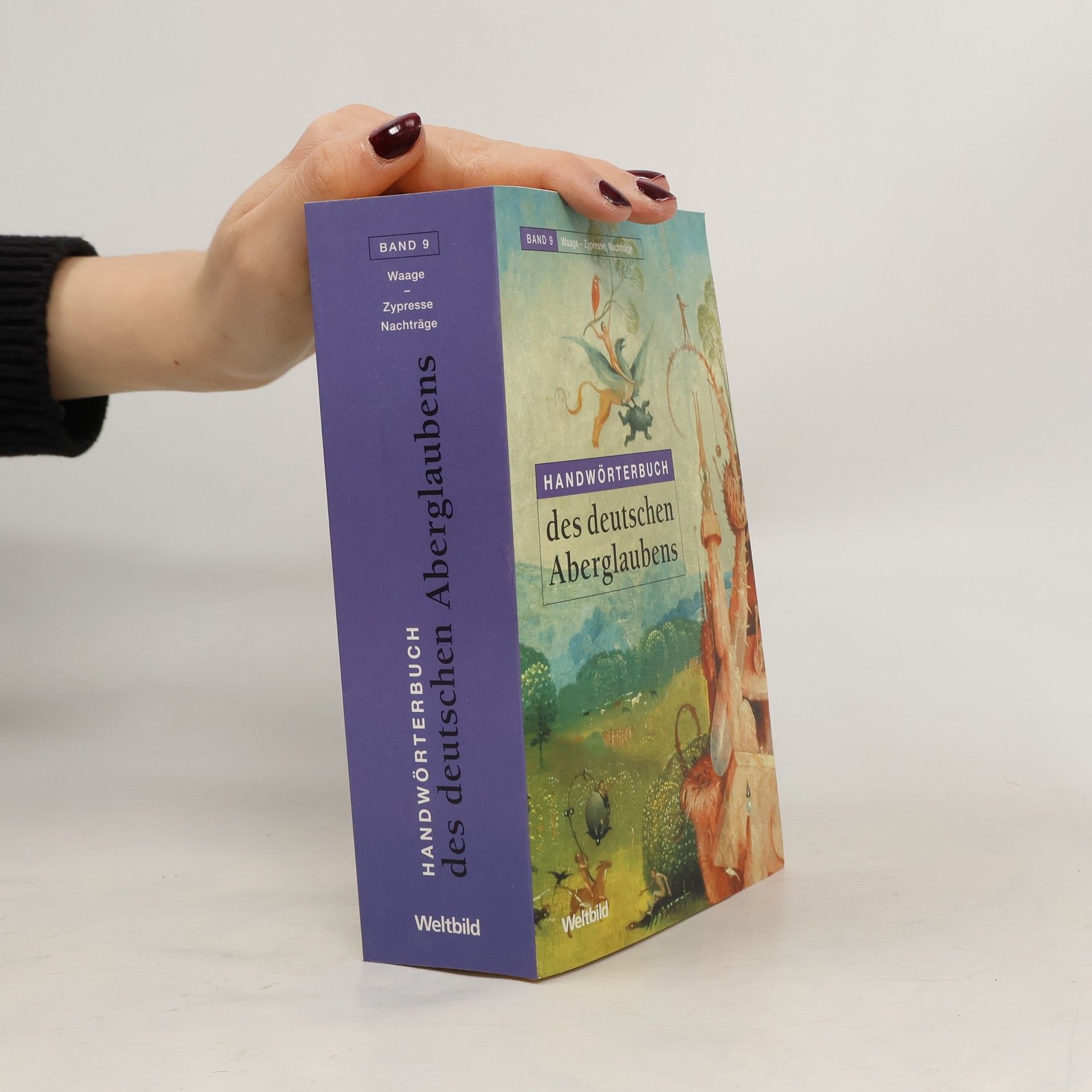 Hanns Baechtold-Stäubli Handwörterbuch des deutschen Aberglaubens 9