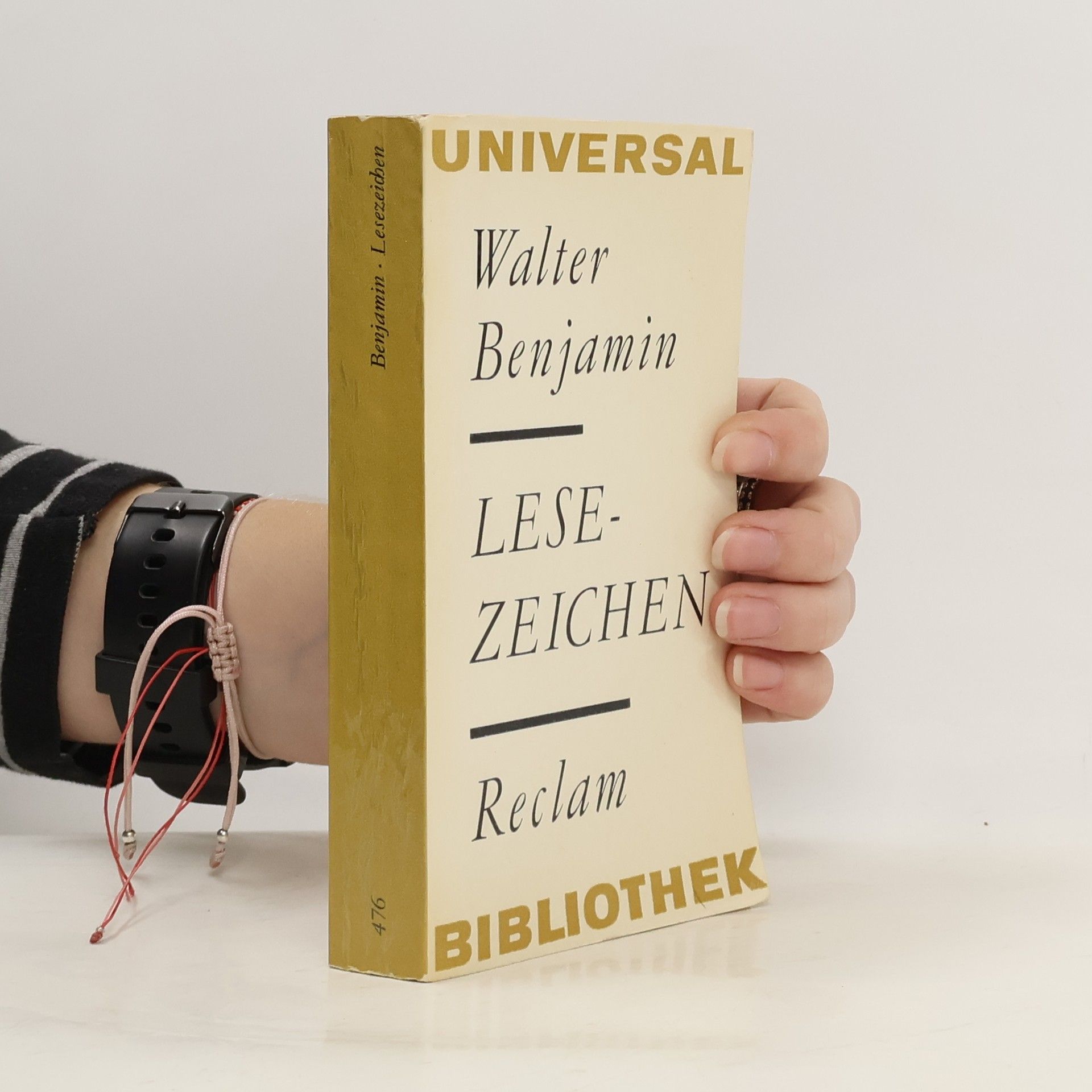 Walter Benjamin Lesezeichen. Schriften zur deutschsprachigen Literatur