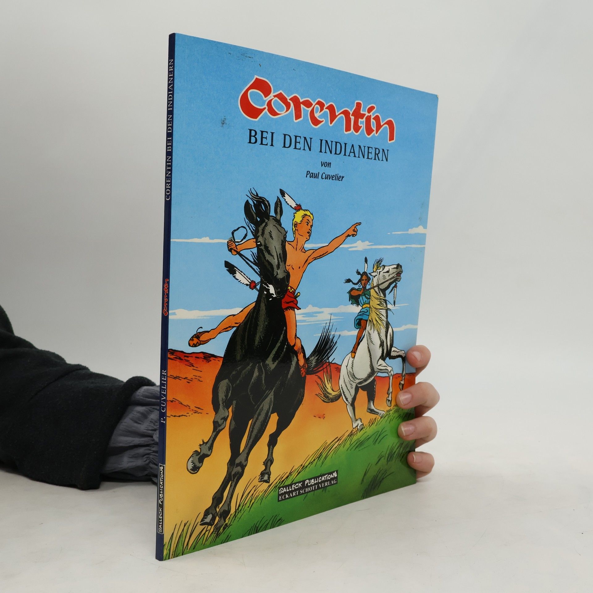 Corentin bei den Indianern