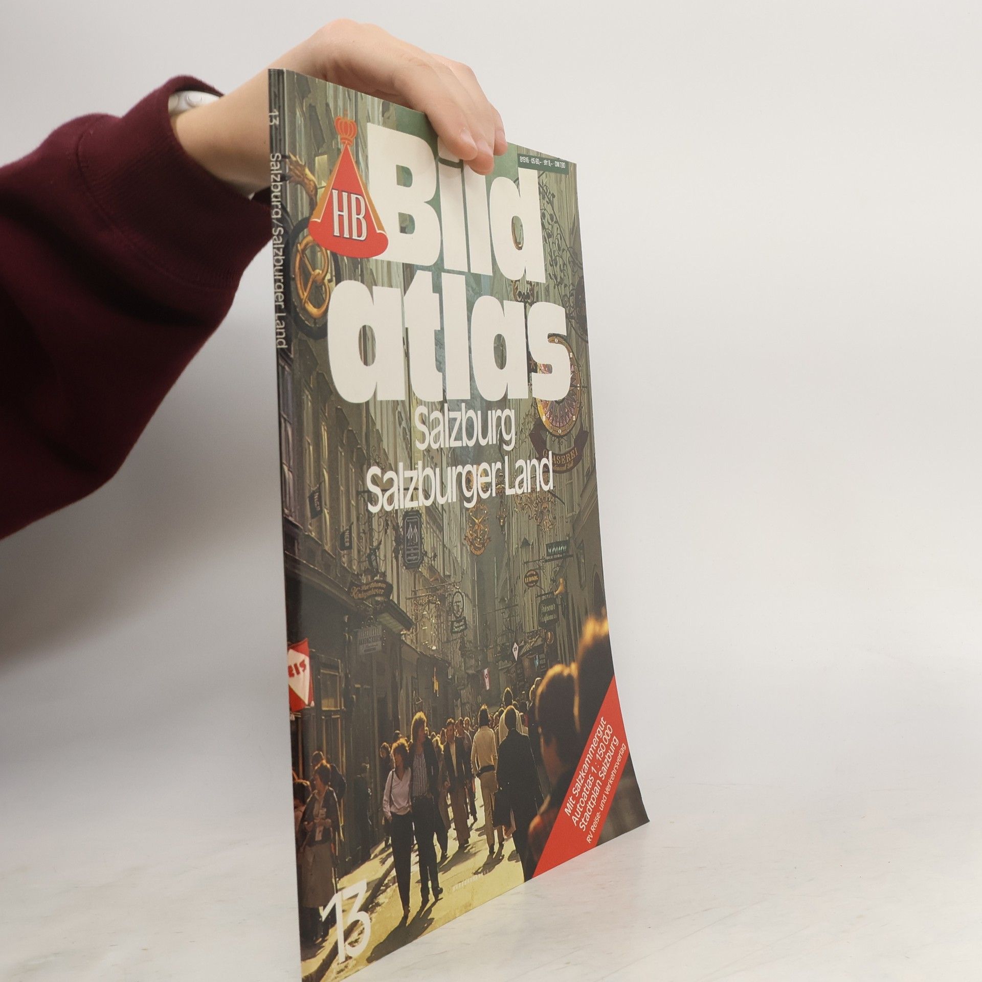 Kolektív autorov HB Bild atlas Salzburg Salzburger Land