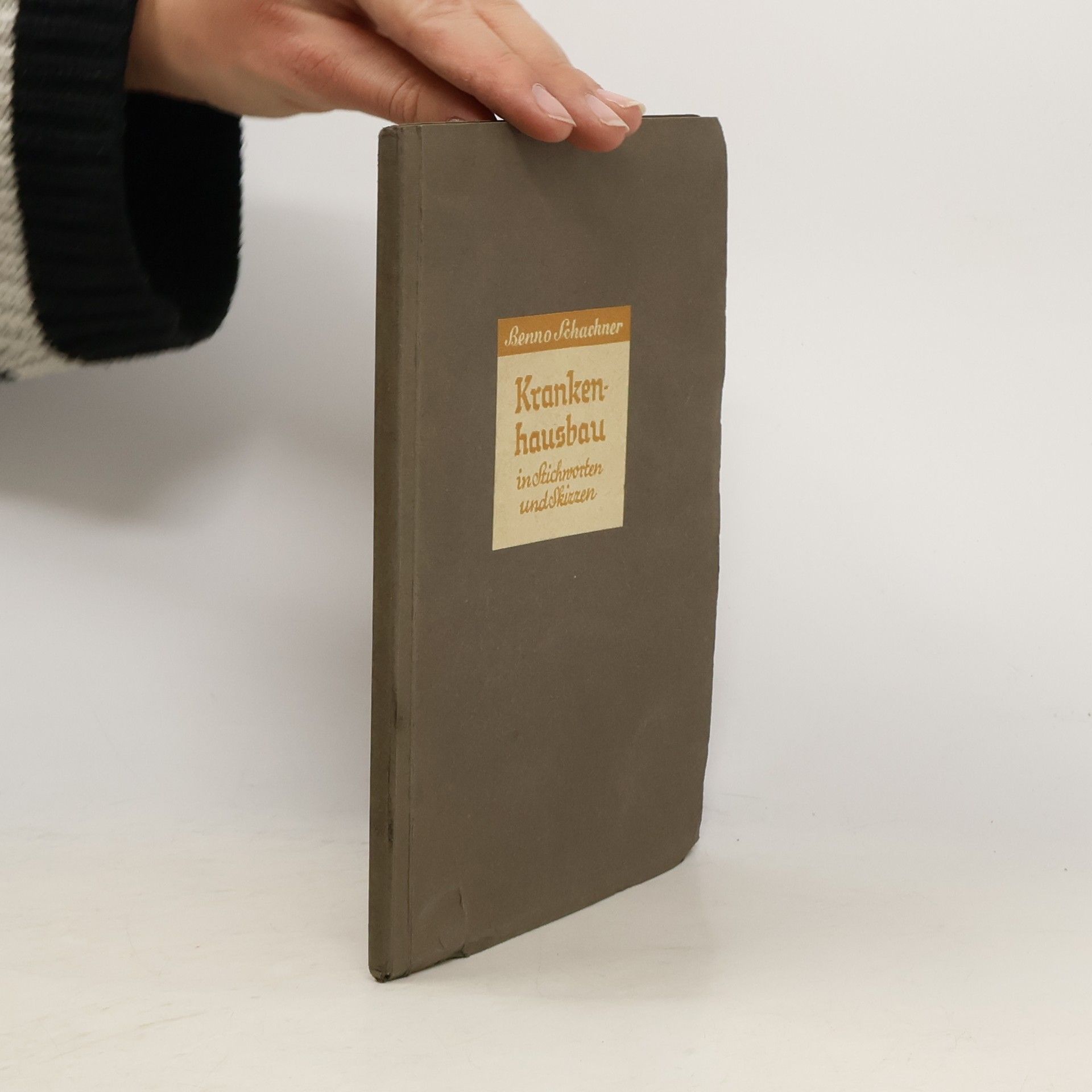 Benno Schachner Krankenhausbau in Stichworten und Skizzen