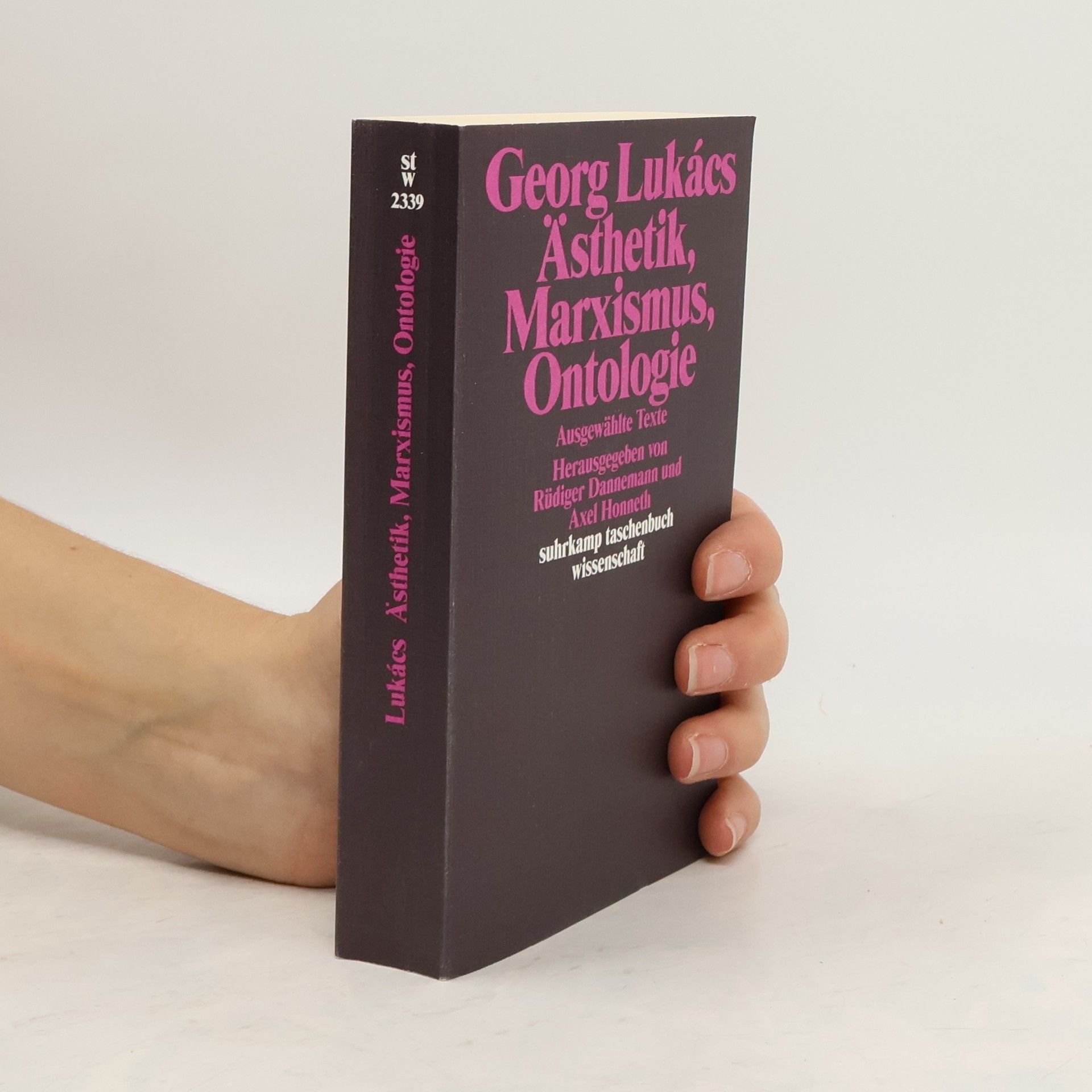 György Lukács Ästhetik, Marxismus, Ontologie