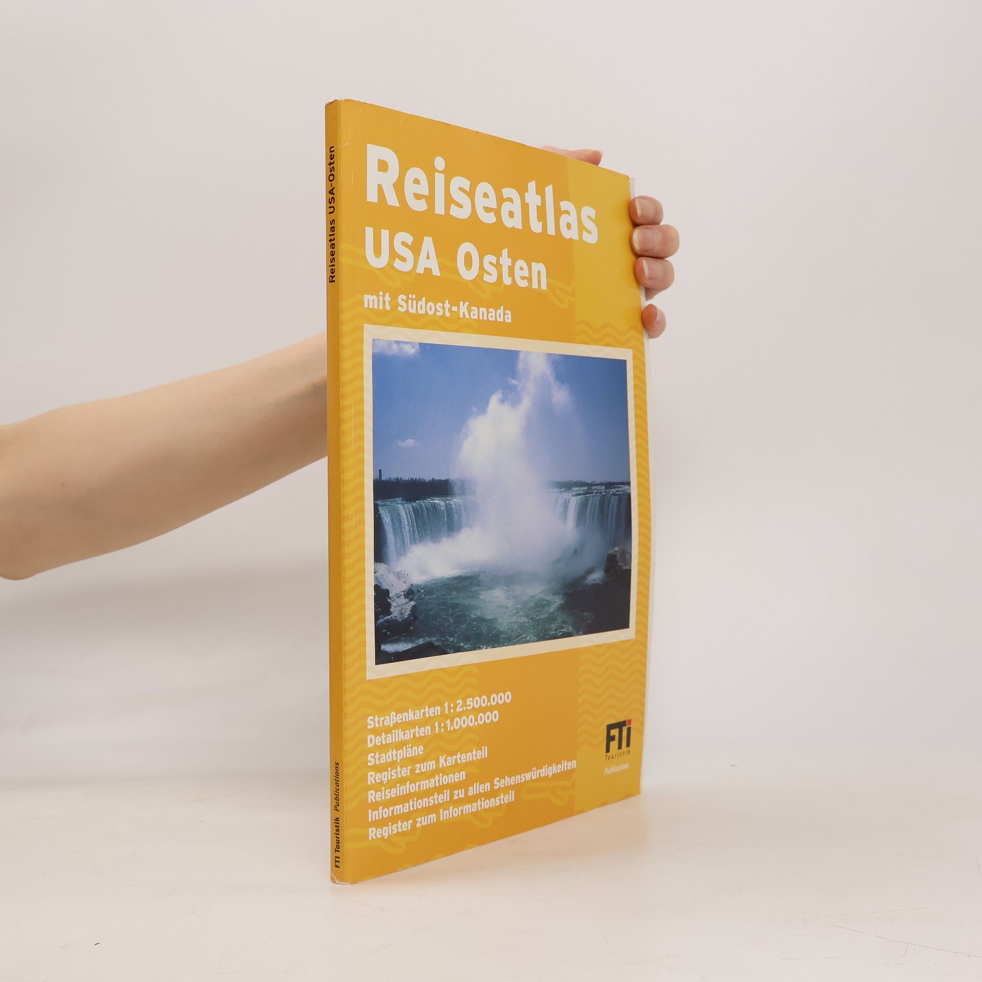 Collectif d'auteurs Reiseatlas USA Osten mit Südostkanada