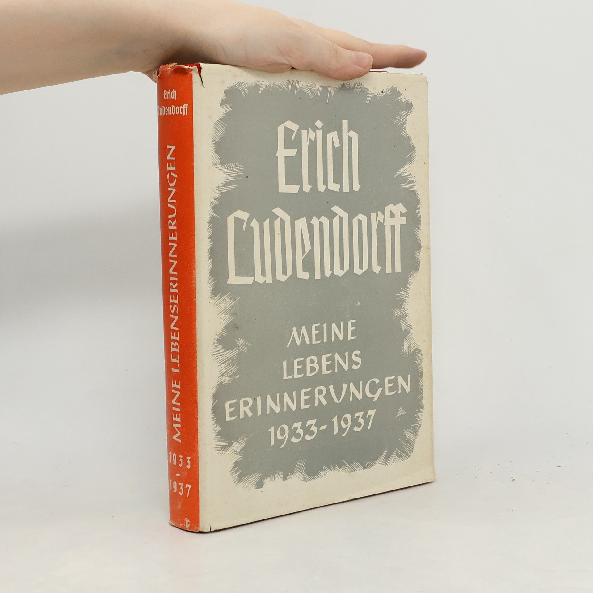 Erich Ludendorff Meine Lebenserinnerungen 1933-1937 III