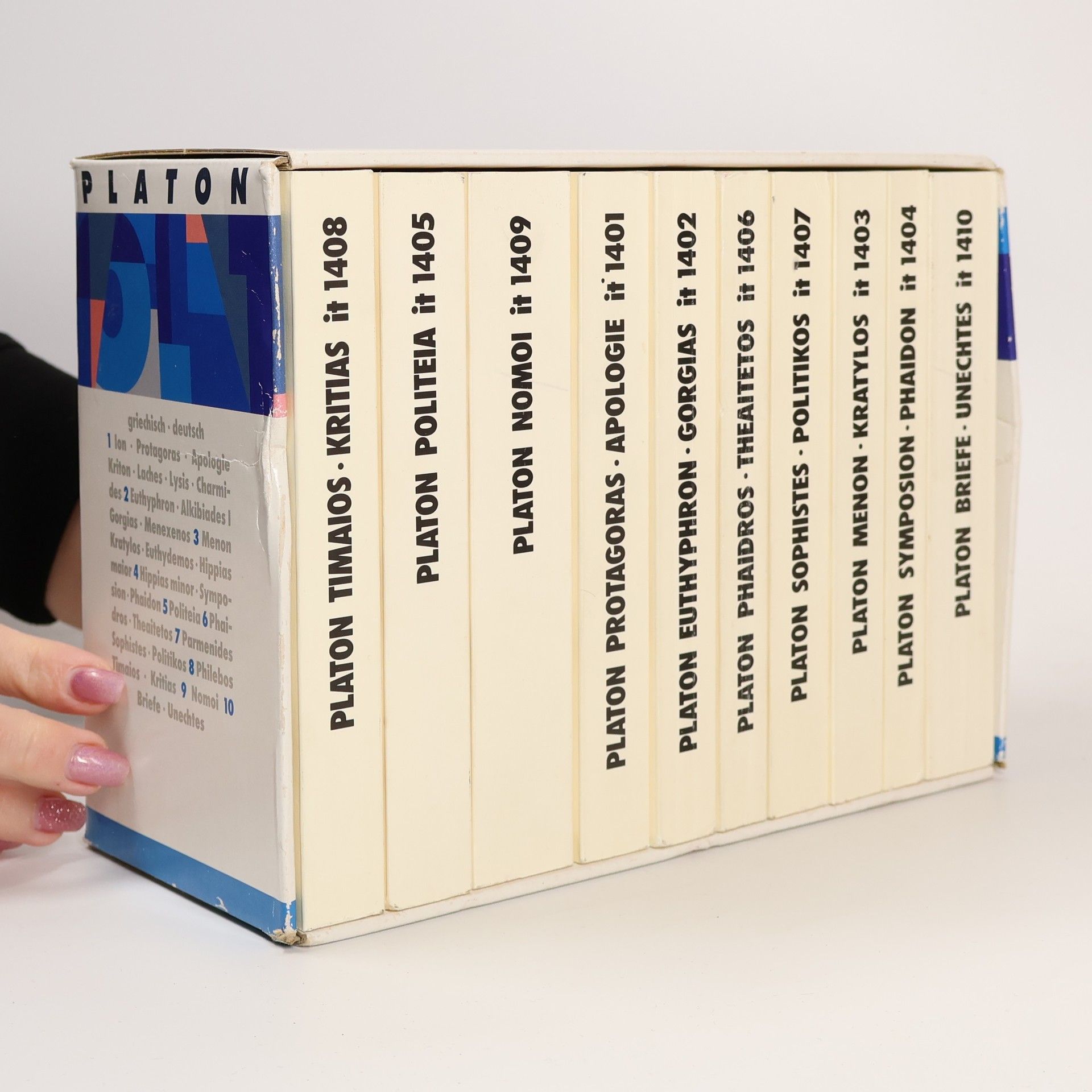 Platón Sämtliche Werke 1-10