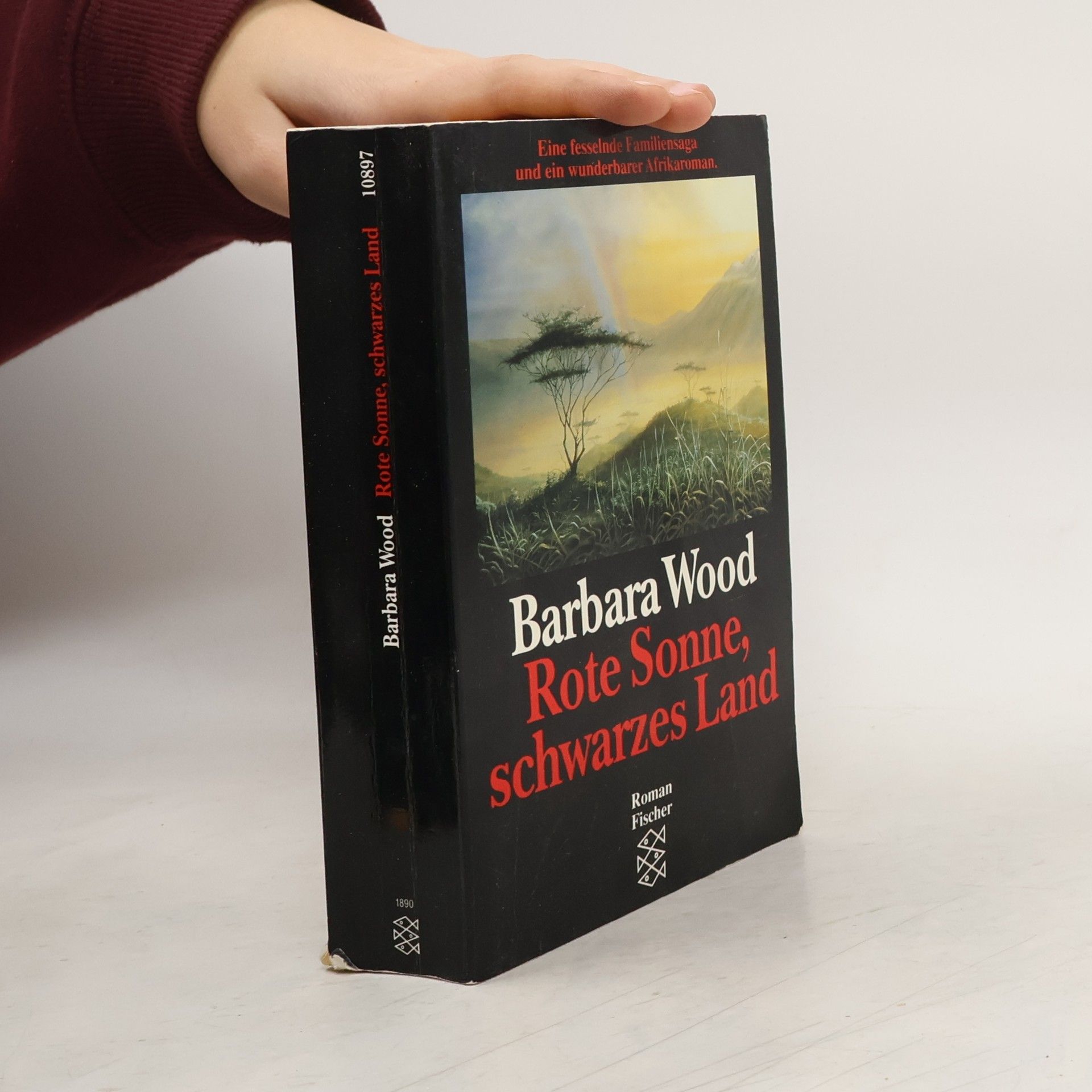 Barbara Wood Rote Sonne, schwarzes Land