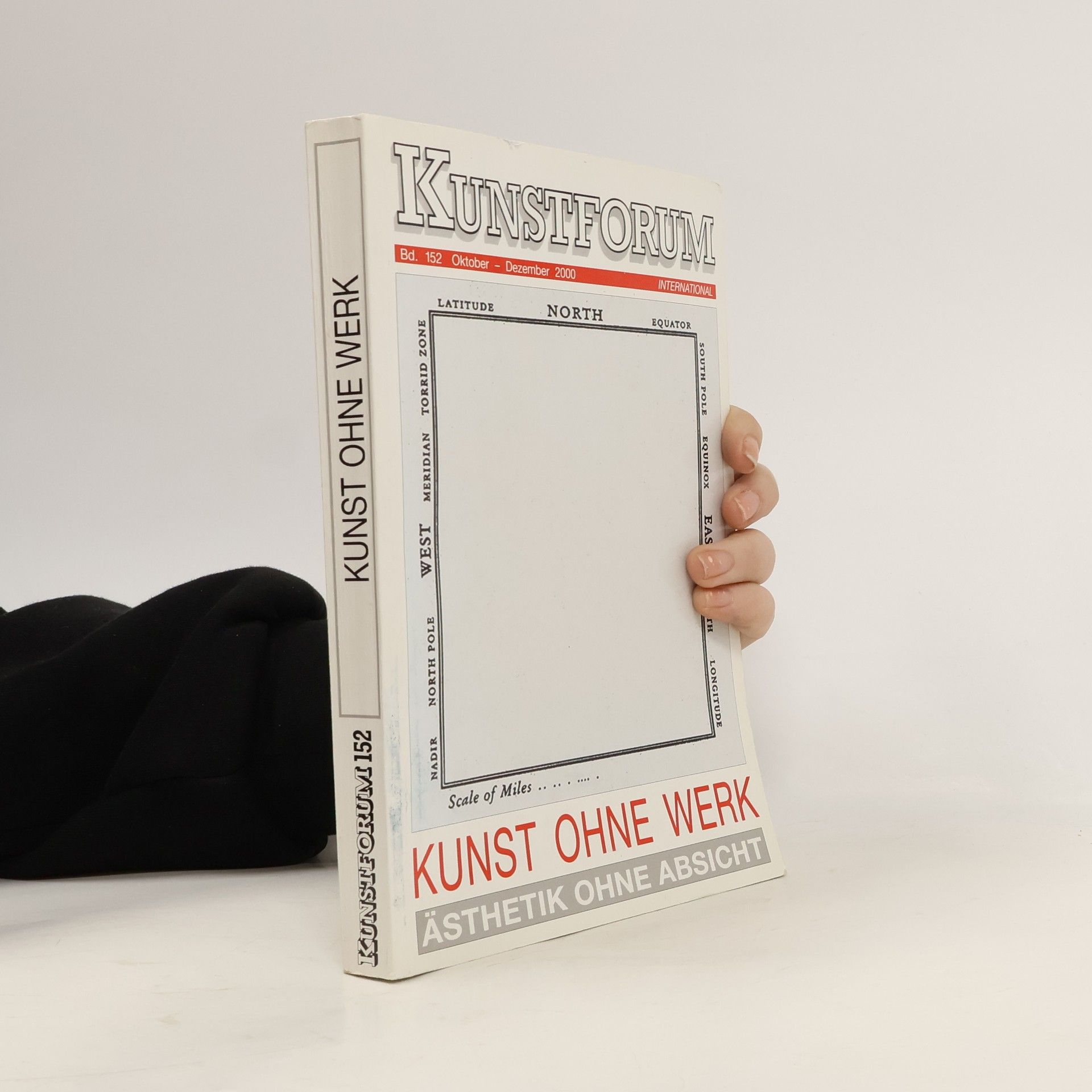 Autorenkollektiv Kunstforum 152, 10-12/2000. Kunst ohne Werk