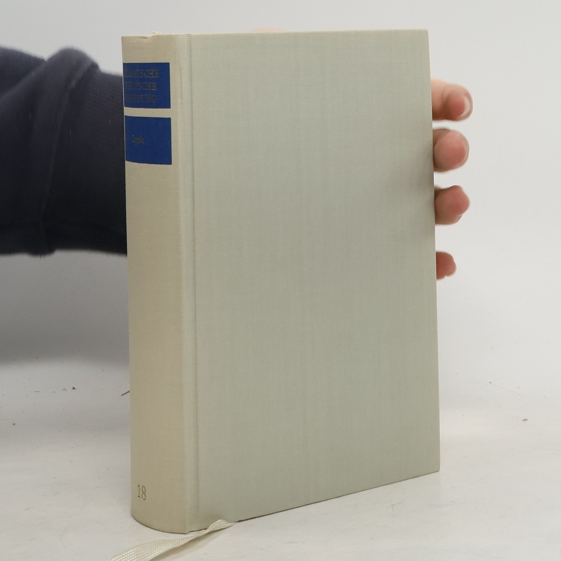 Walter Müller-Seidel Klassische Deutsche Dichtung. Band 18