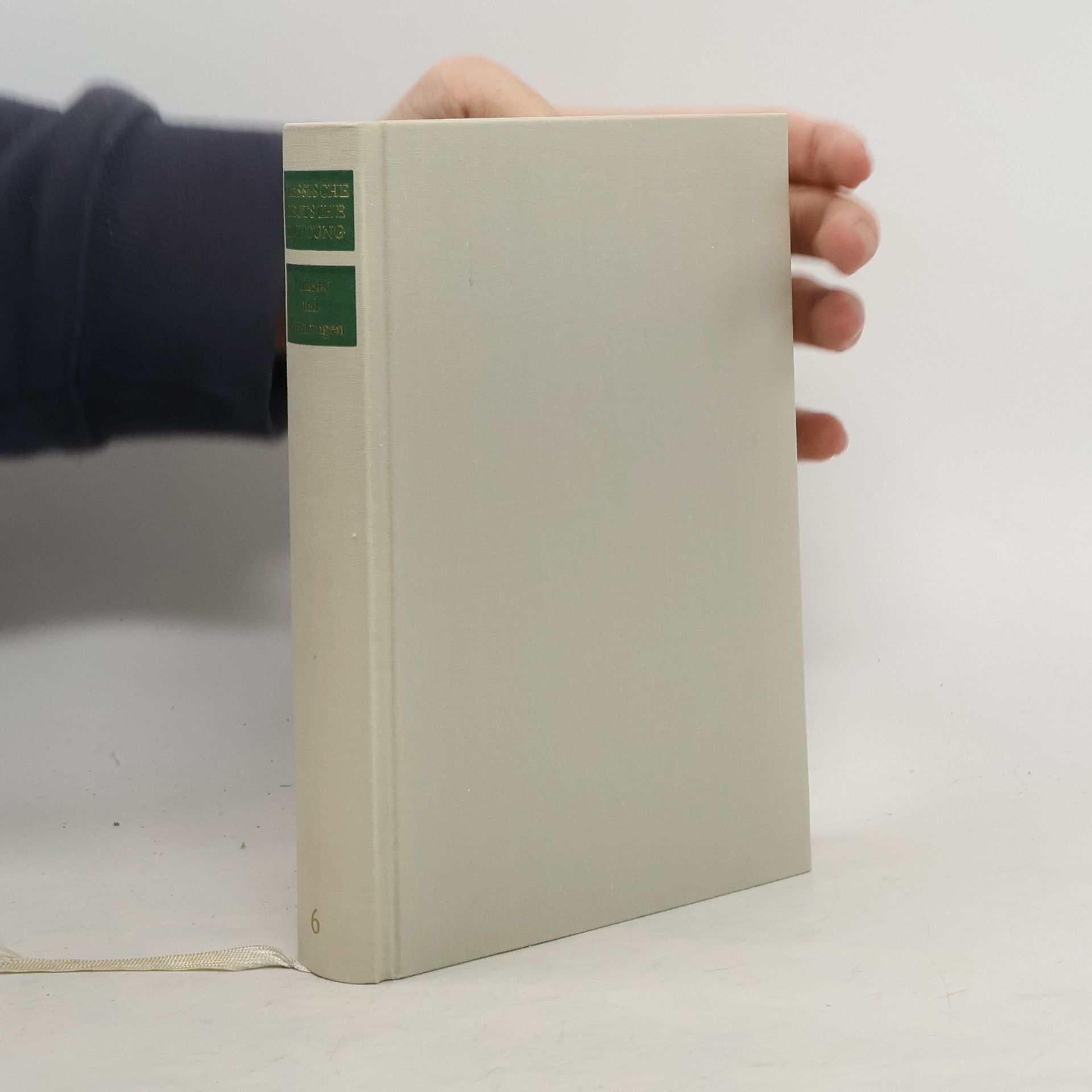 Klassische Deutsche Dichtung. Band 6