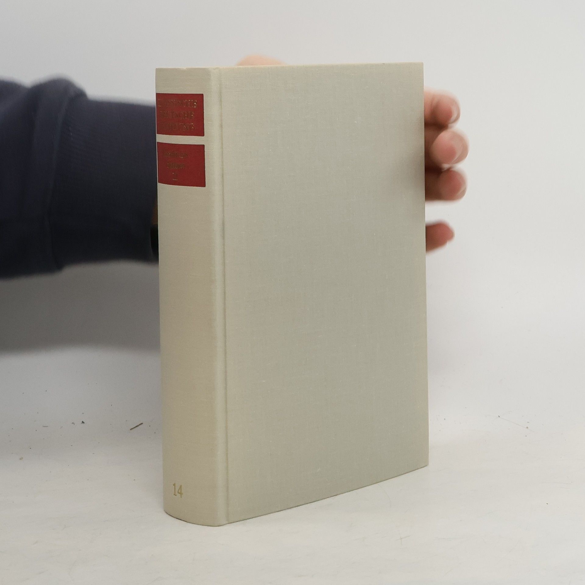 Benno von Wiese Klassische Deutsche Dichtung. Band 14