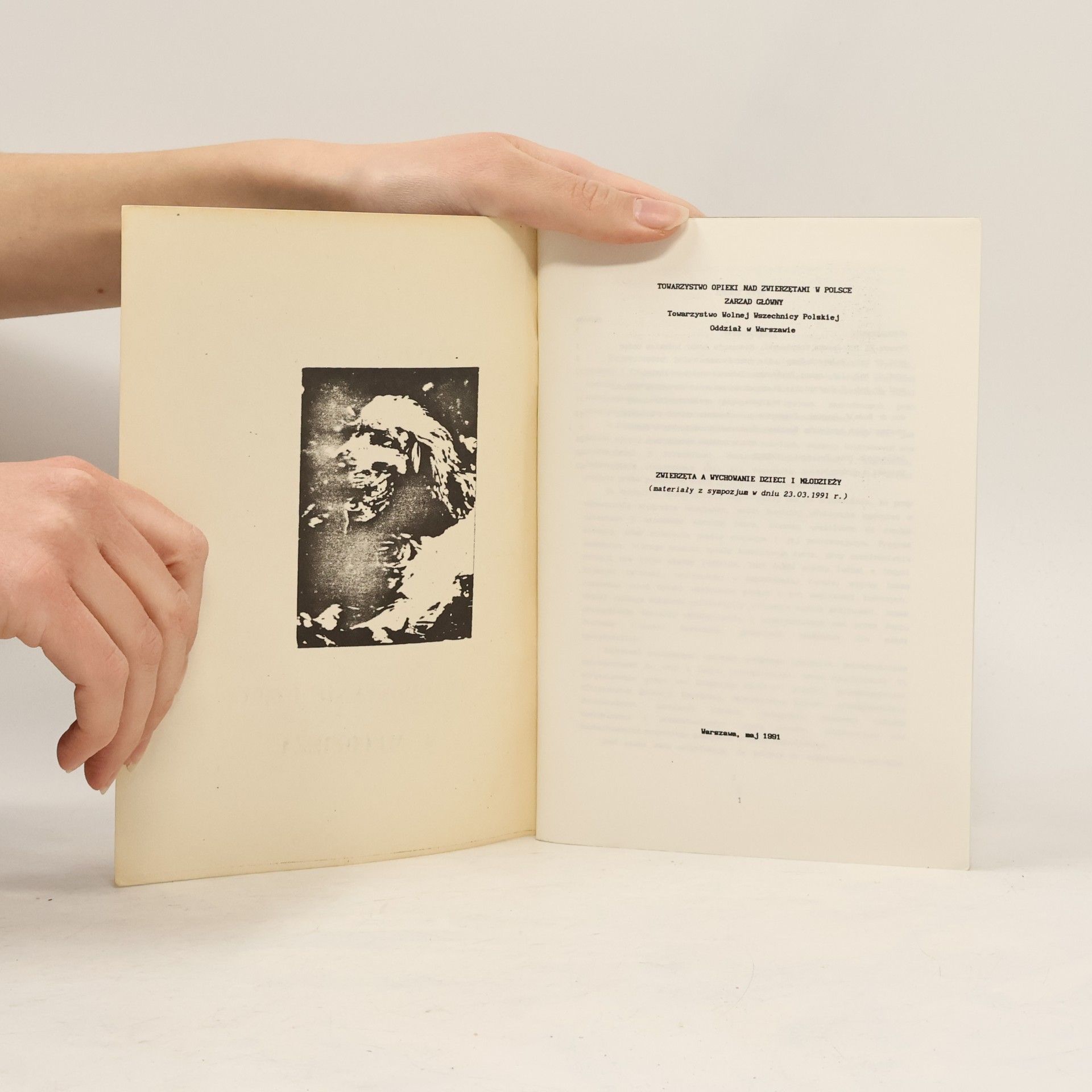 Various authors Zwierzeta a wychowanie dzieci