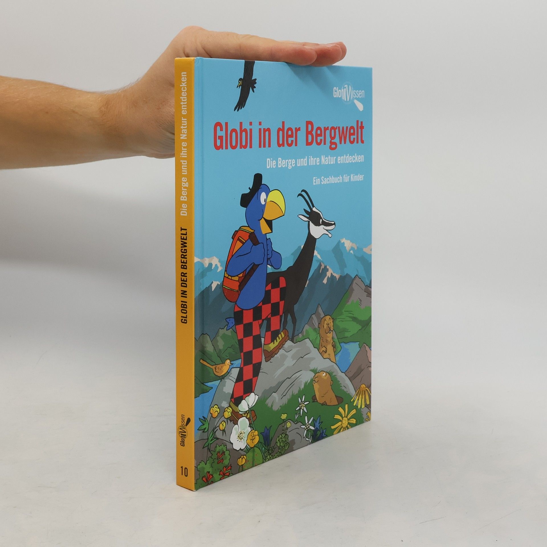 Globi in der Bergwelt