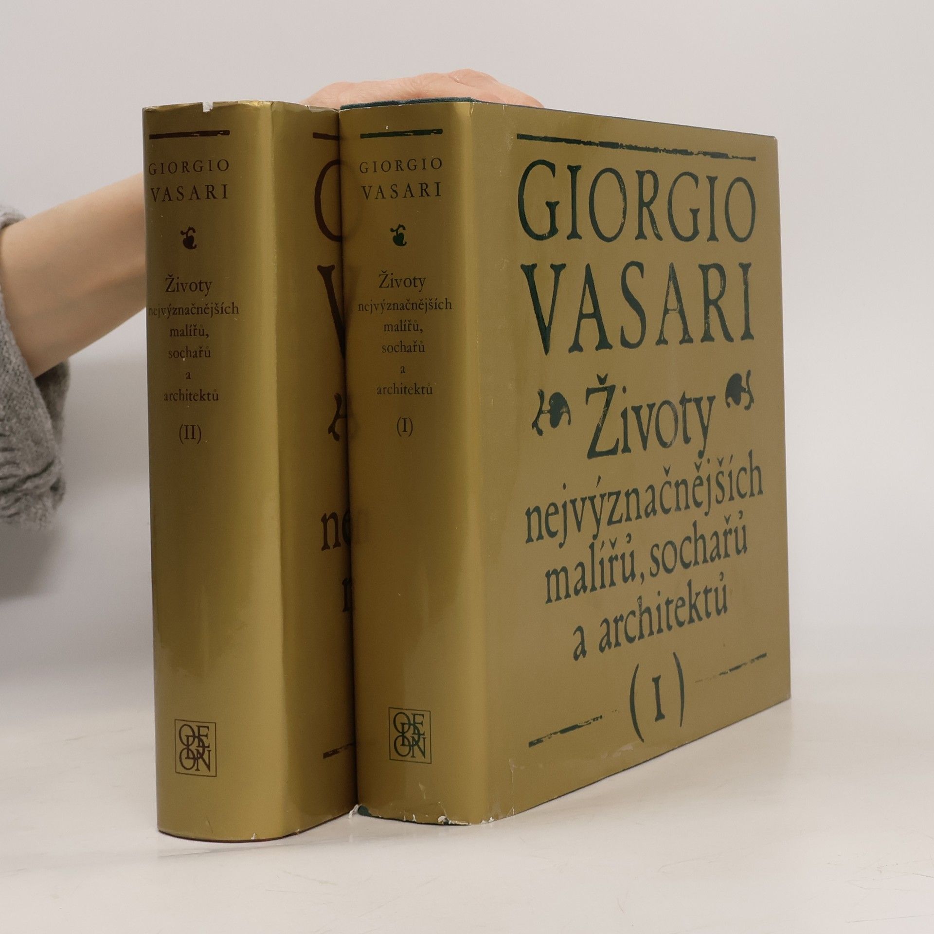 Životy nejvýznamnějších malířů, sochařů a architektů I. a II.