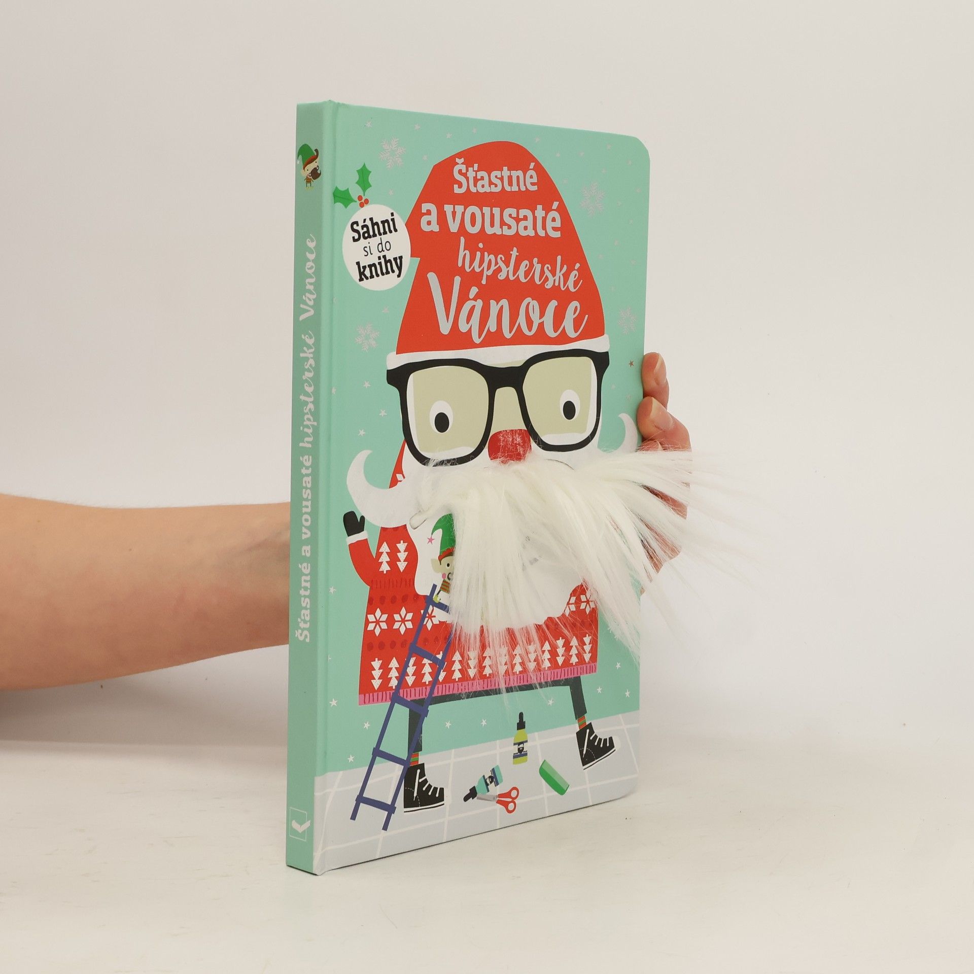 Dawn Machell Šťastné a vousaté hipsterské Vánoce