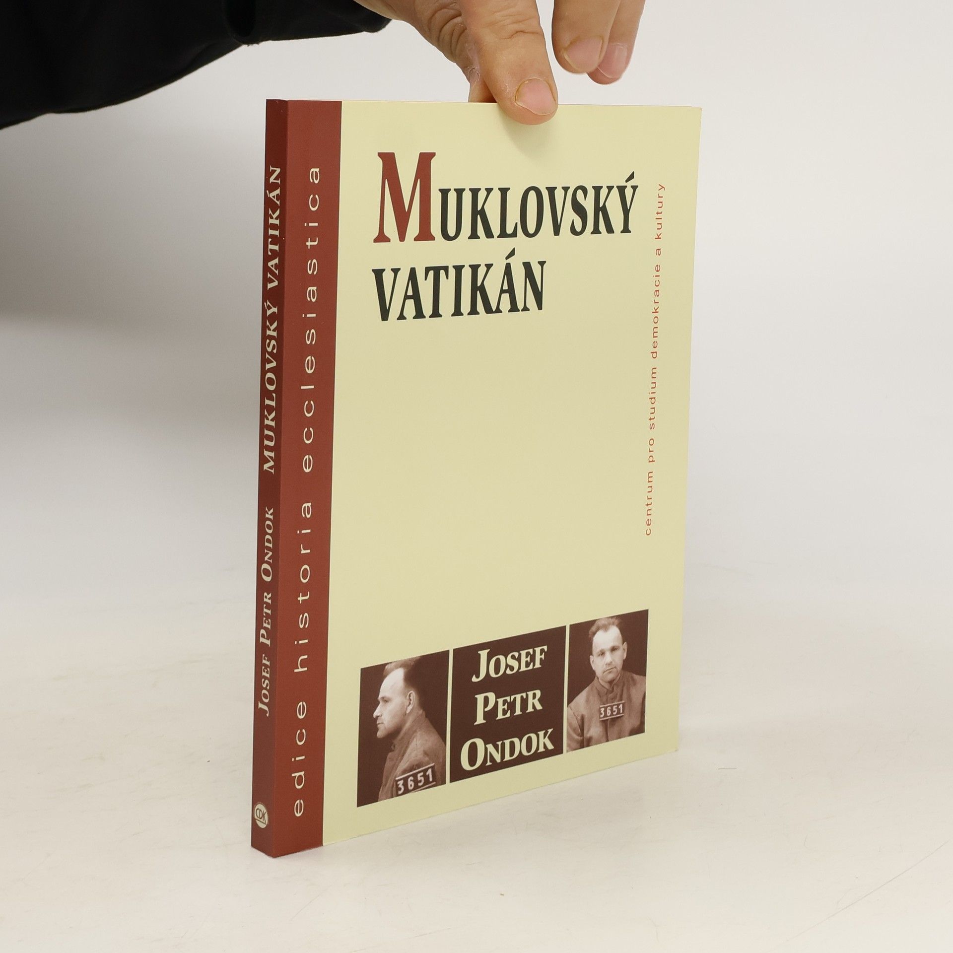 Josef Petr Ondok Muklovský Vatikán