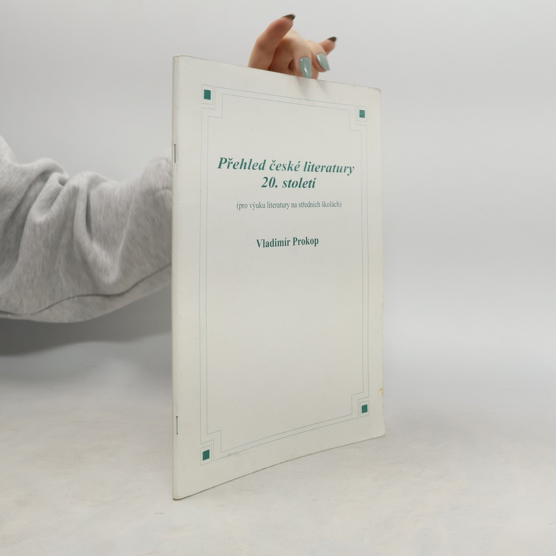 Vladimír Prokop Přehled české literatury 20. století