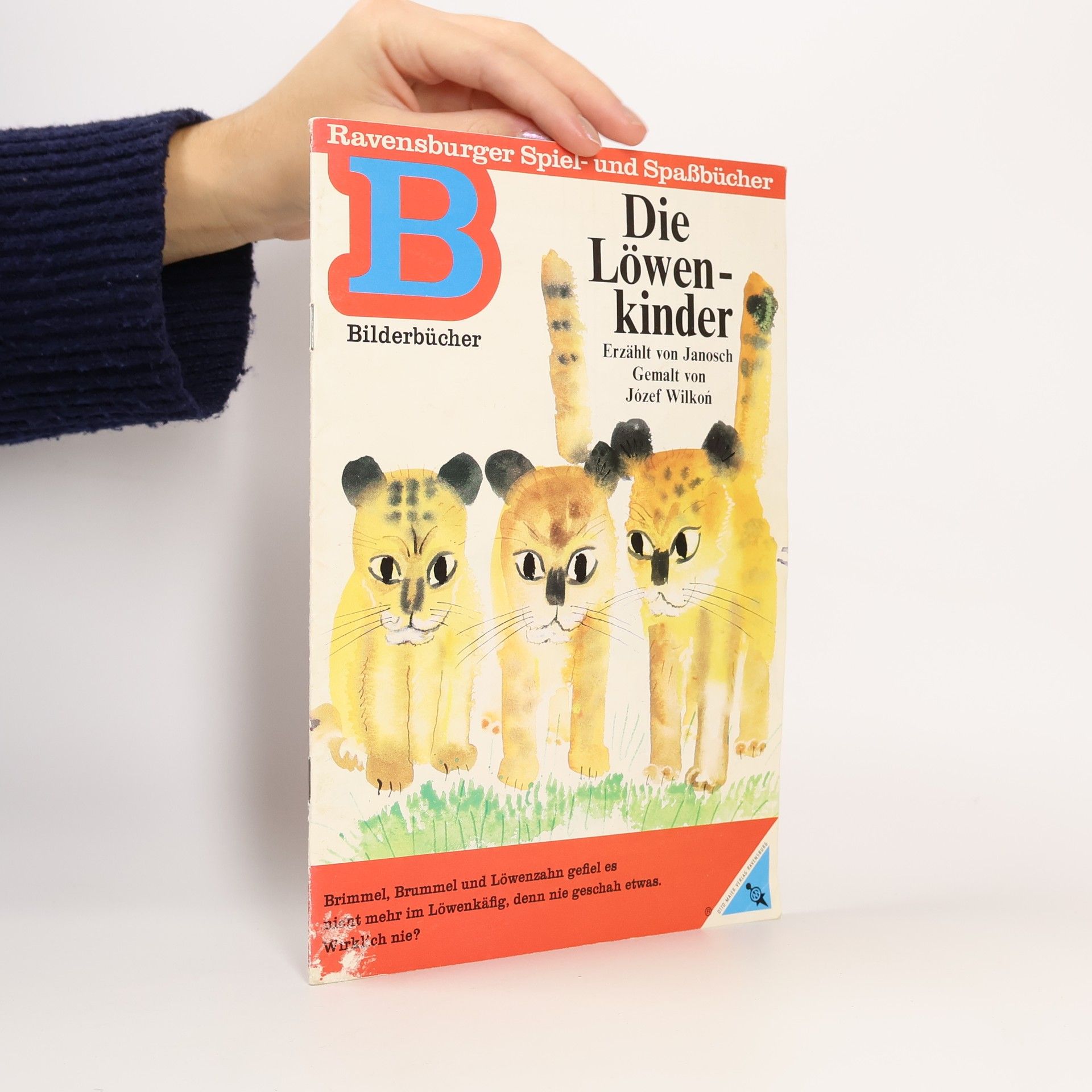 Janosch Ravensburger Spiel- und Spaßbücher: Die Löwenkinder