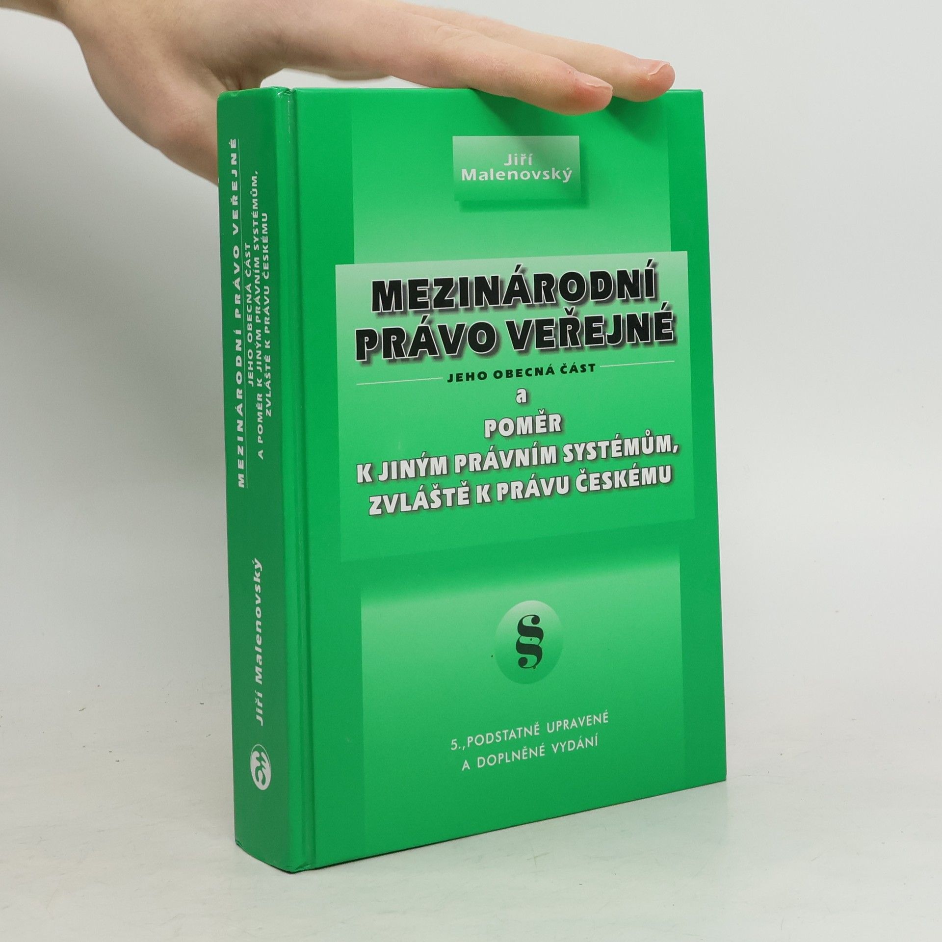 Mezinárodní právo veřejné. 5. podstatně upravené a doplněné vydání