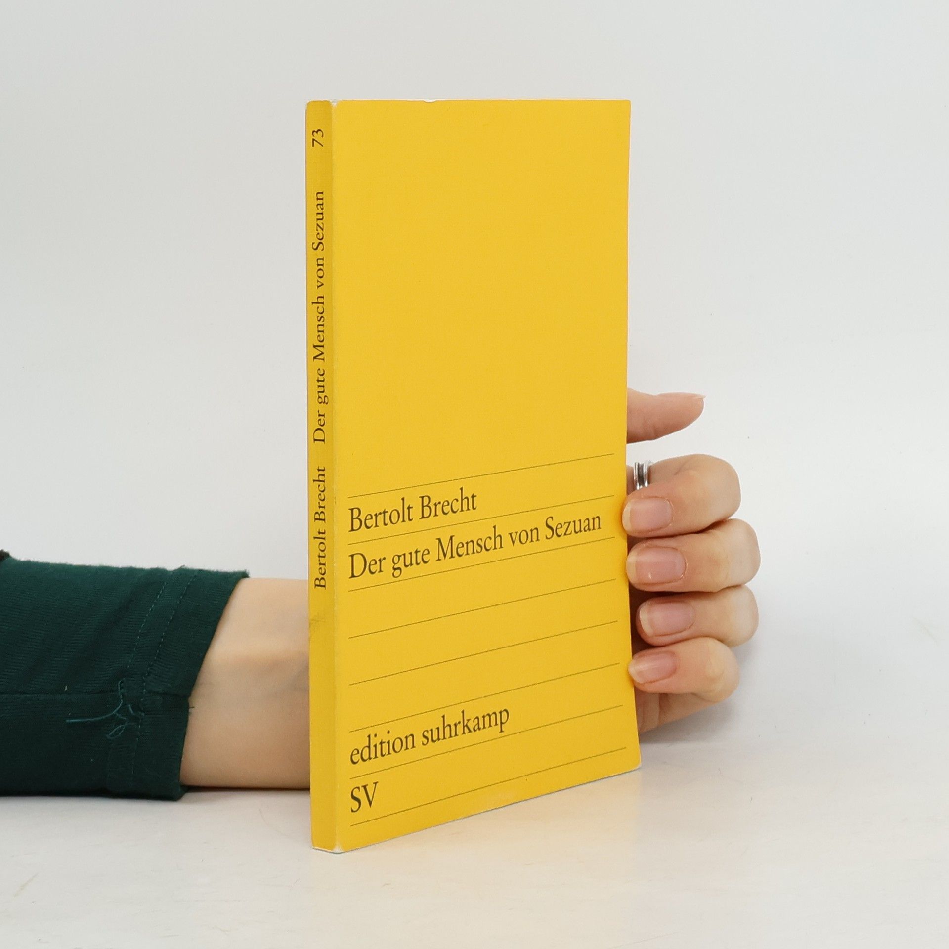 Bertolt Brecht Der gute Mensch von Sezuan