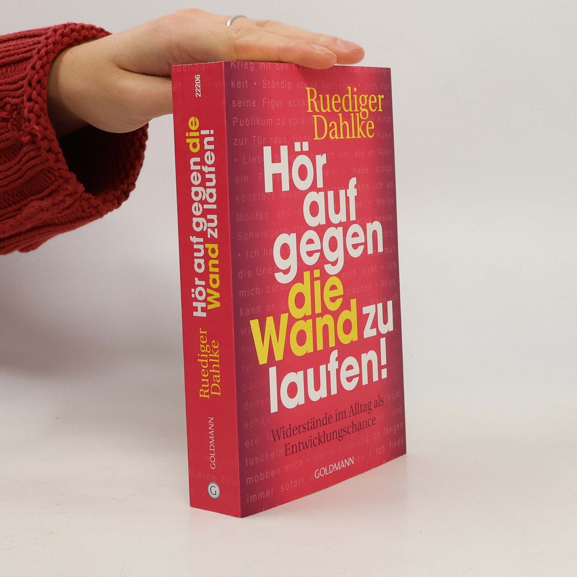 Ruediger Dahlke Hör auf gegen die Wand zu laufen!