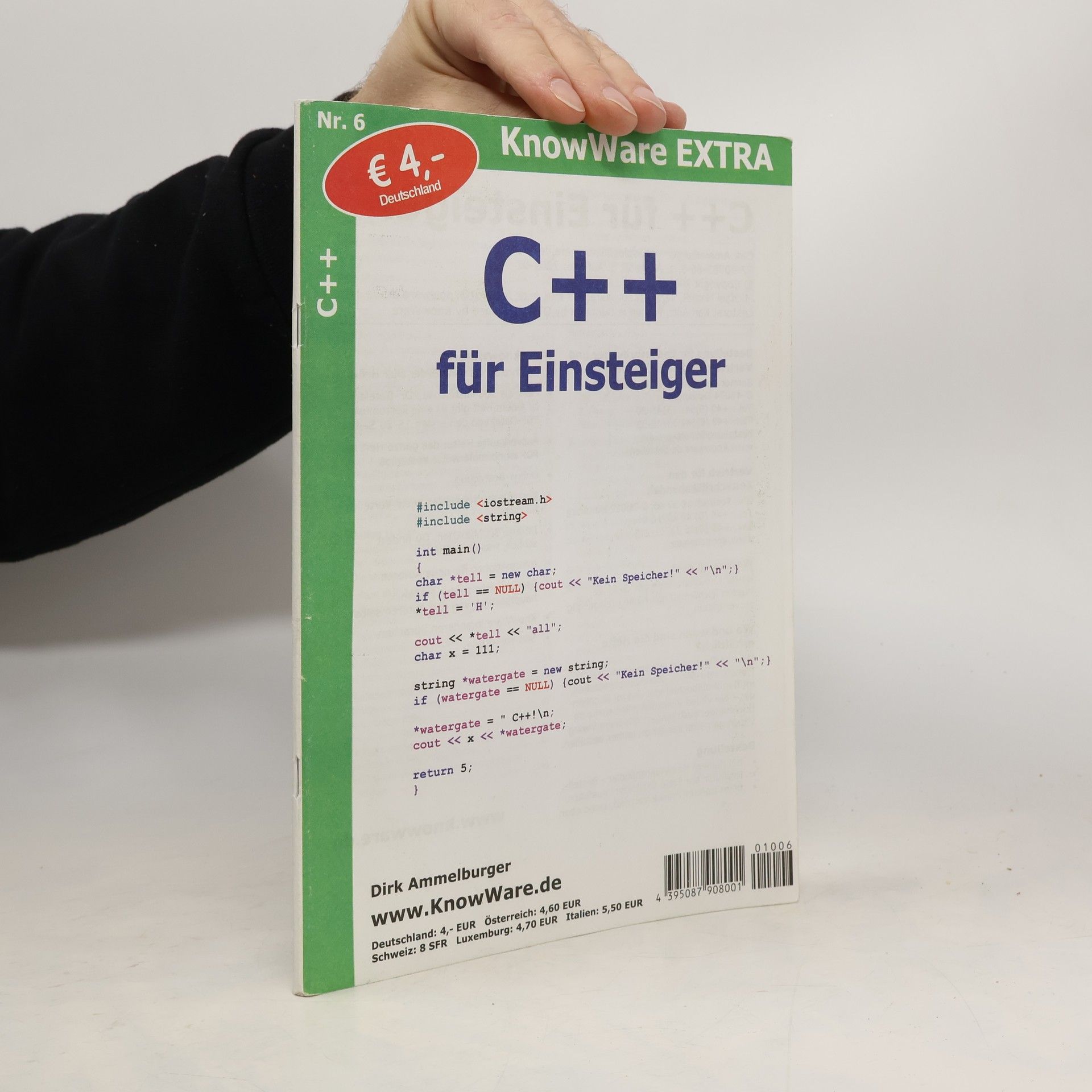AA.VV. C++ für Einsteiger