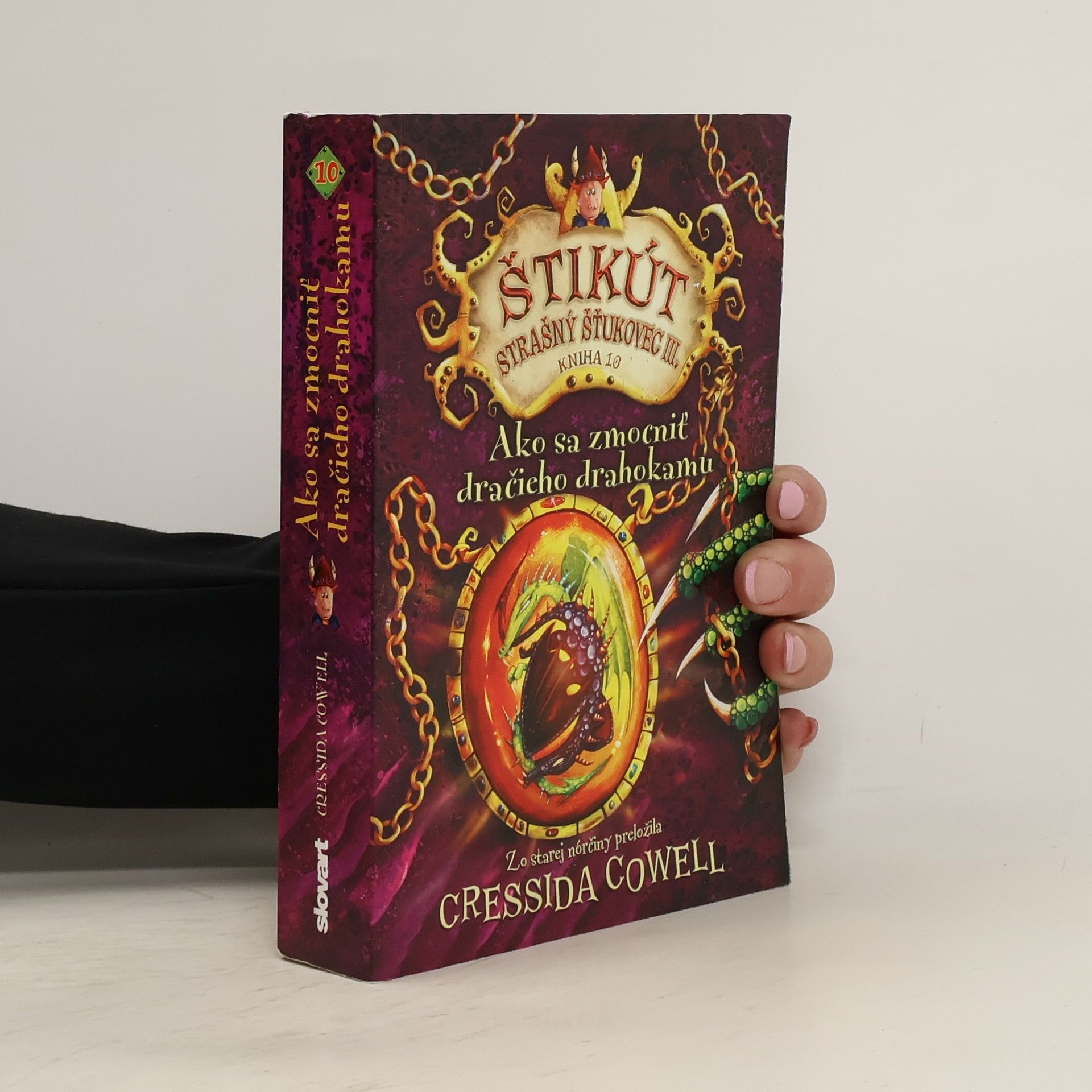 Cressida Cowell Ako sa zmocniť dračieho drahokamu: Štikút Strašný Šťukovec III.