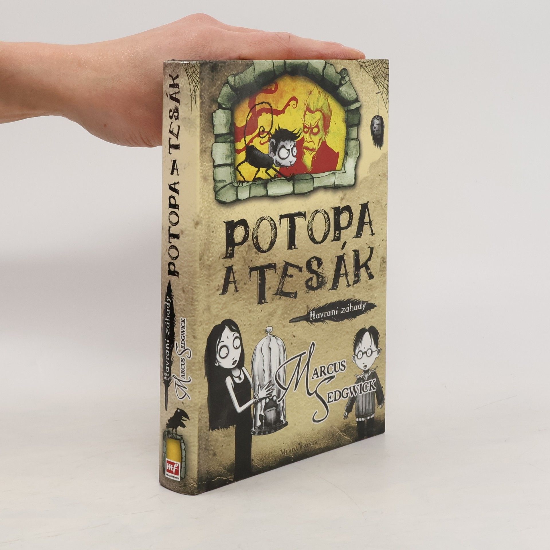 Marcus Sedgwick Potopa a tesák. Havraní záhady. Kniha první