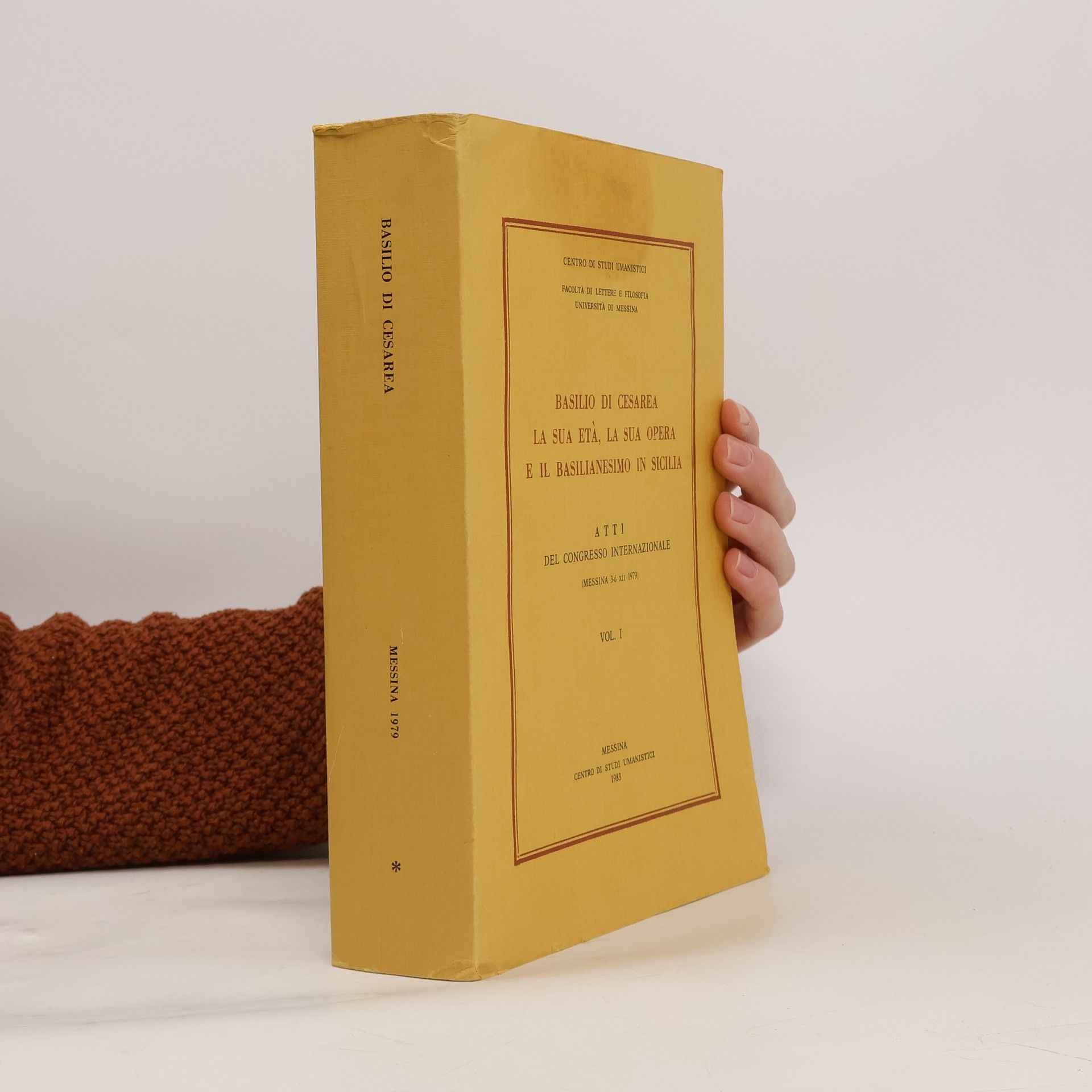 Autores varios Basilio di Cesarea. La sua età, la sua opera e il Basilianesimo in Sicilia I.