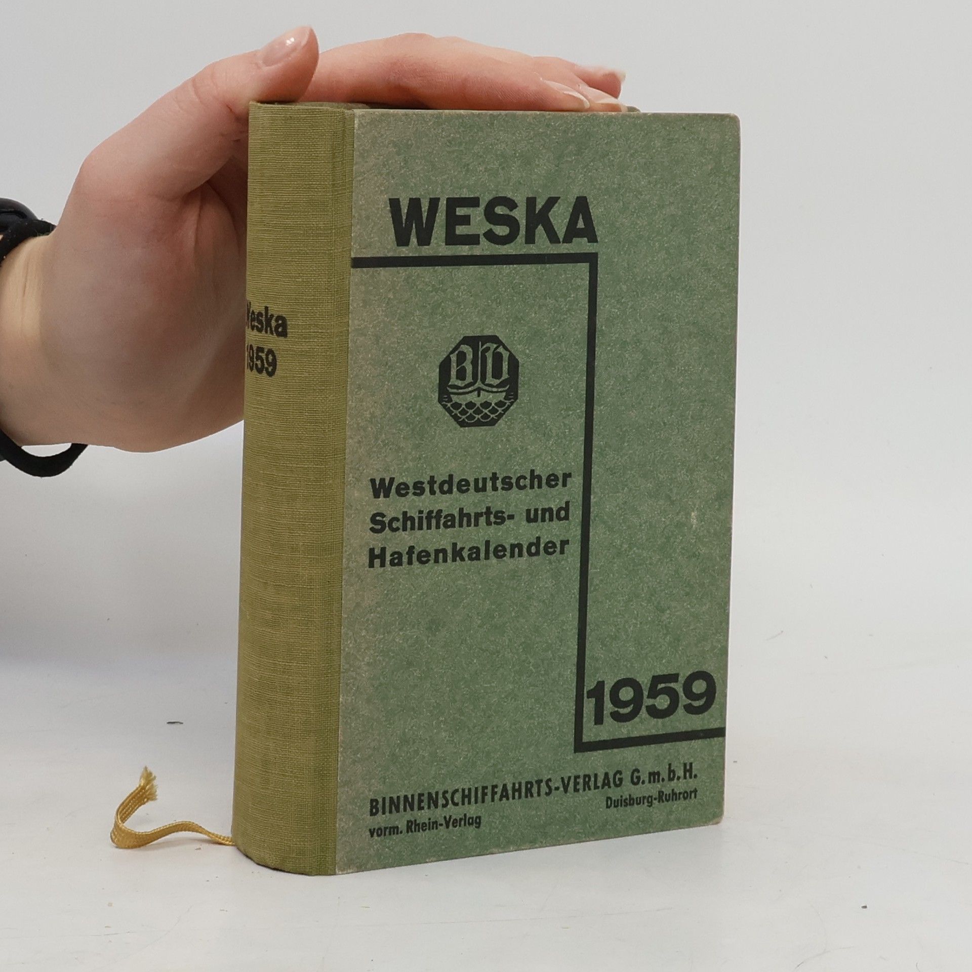 kolektiv Westdeutscher Schiffahrts- und Hafenkalender 1959