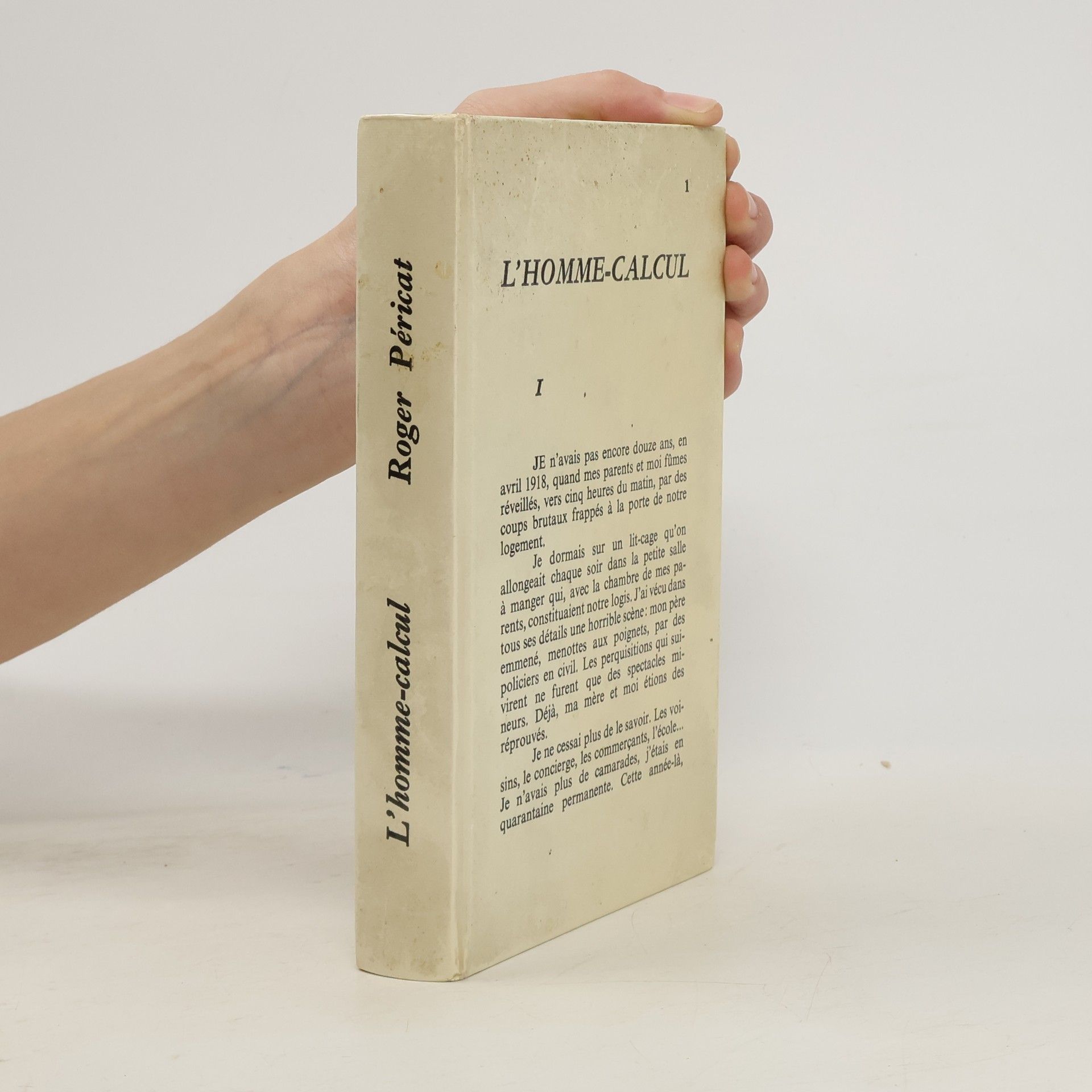 Roger Péricat L'homme-calcul 1