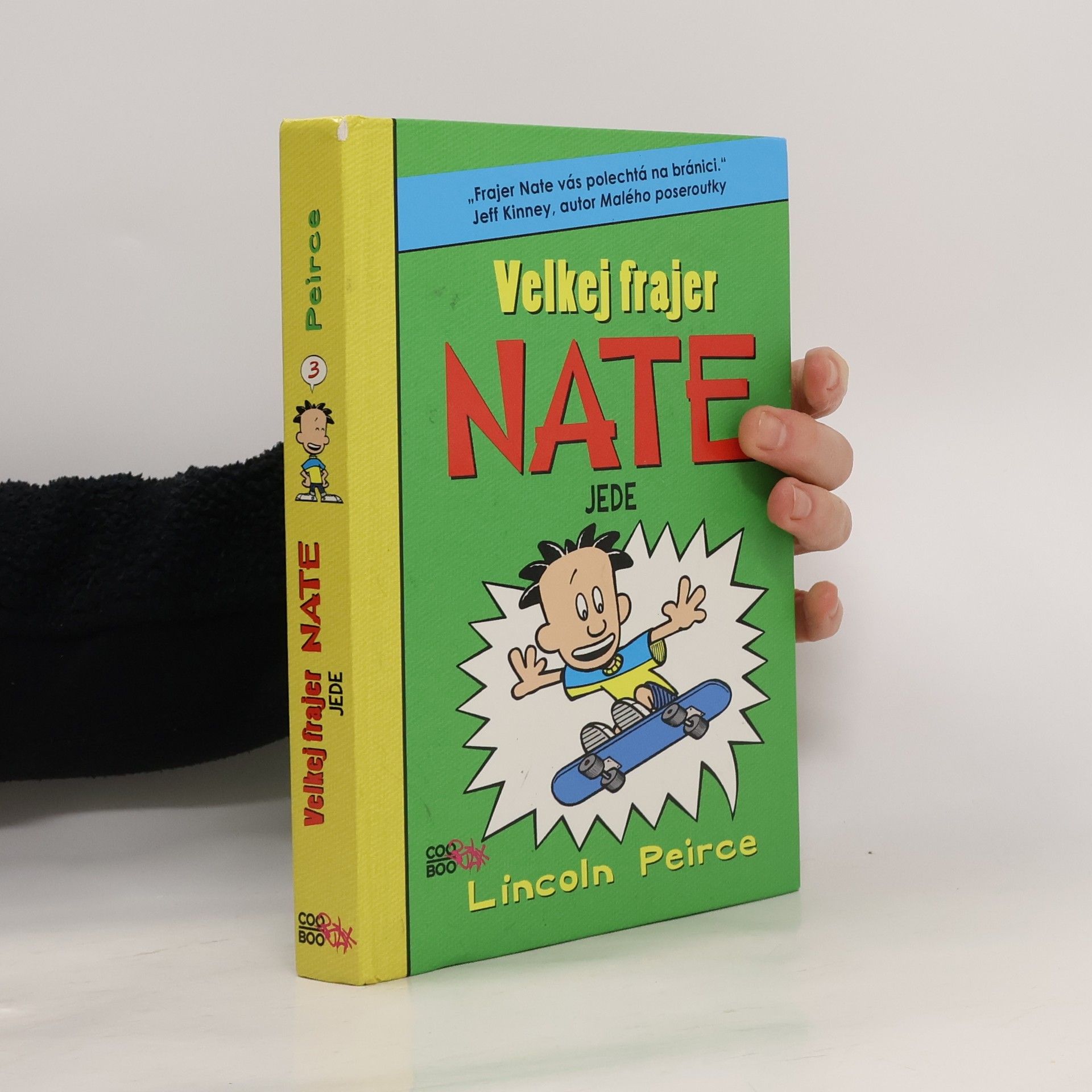 Lincoln Peirce Velkej frajer Nate jede