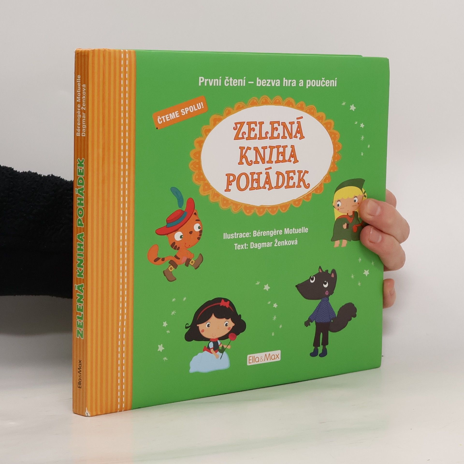 Zelená kniha pohádek, první čtení - bezva hra a poučení