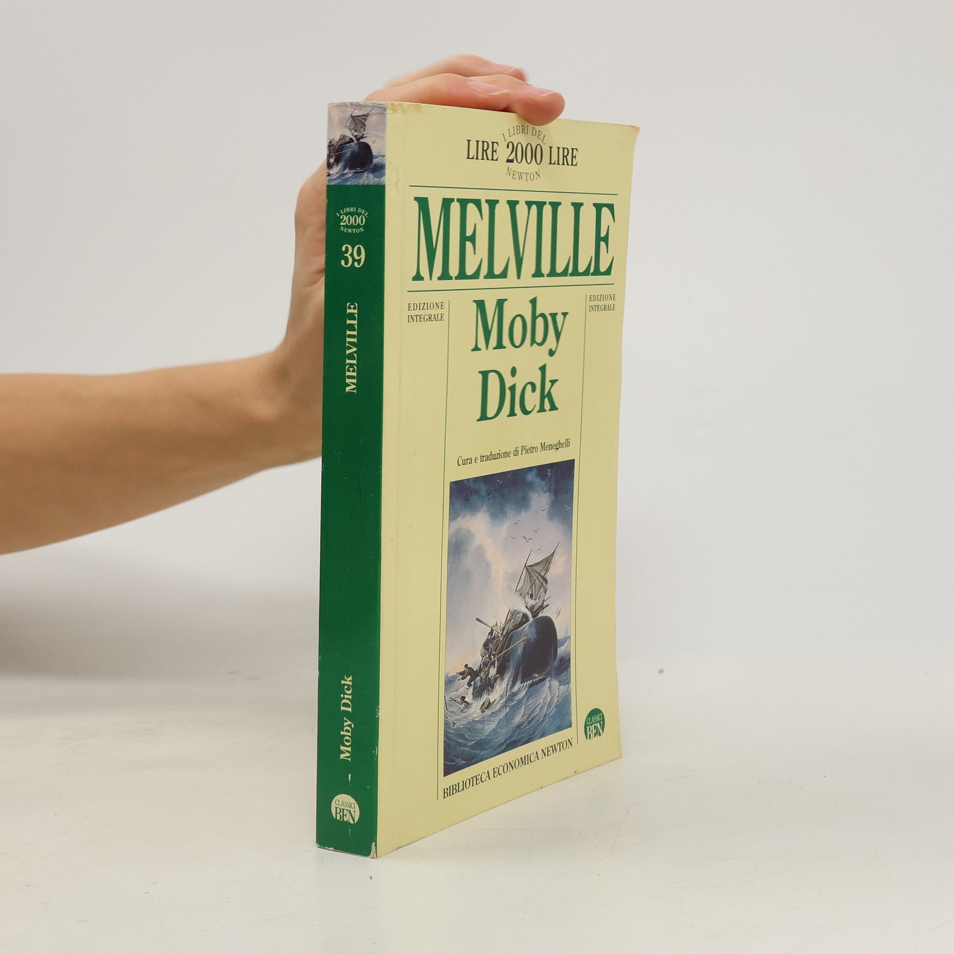 I libri dei 2000 lire Newton - 39: Moby Dick ovvero la balena edizione integrale