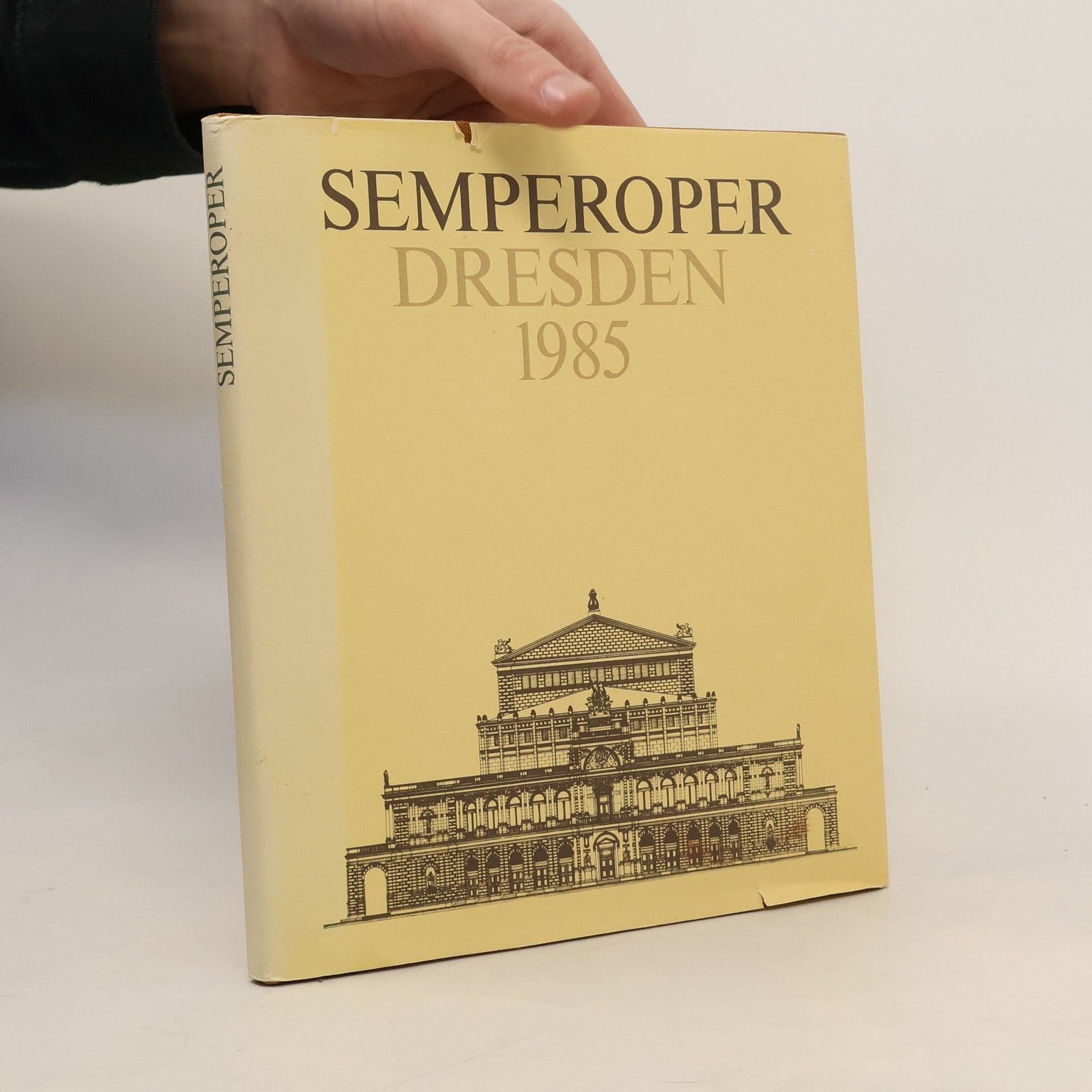 Siegfried Thienel Semper opera house Dresden 1985