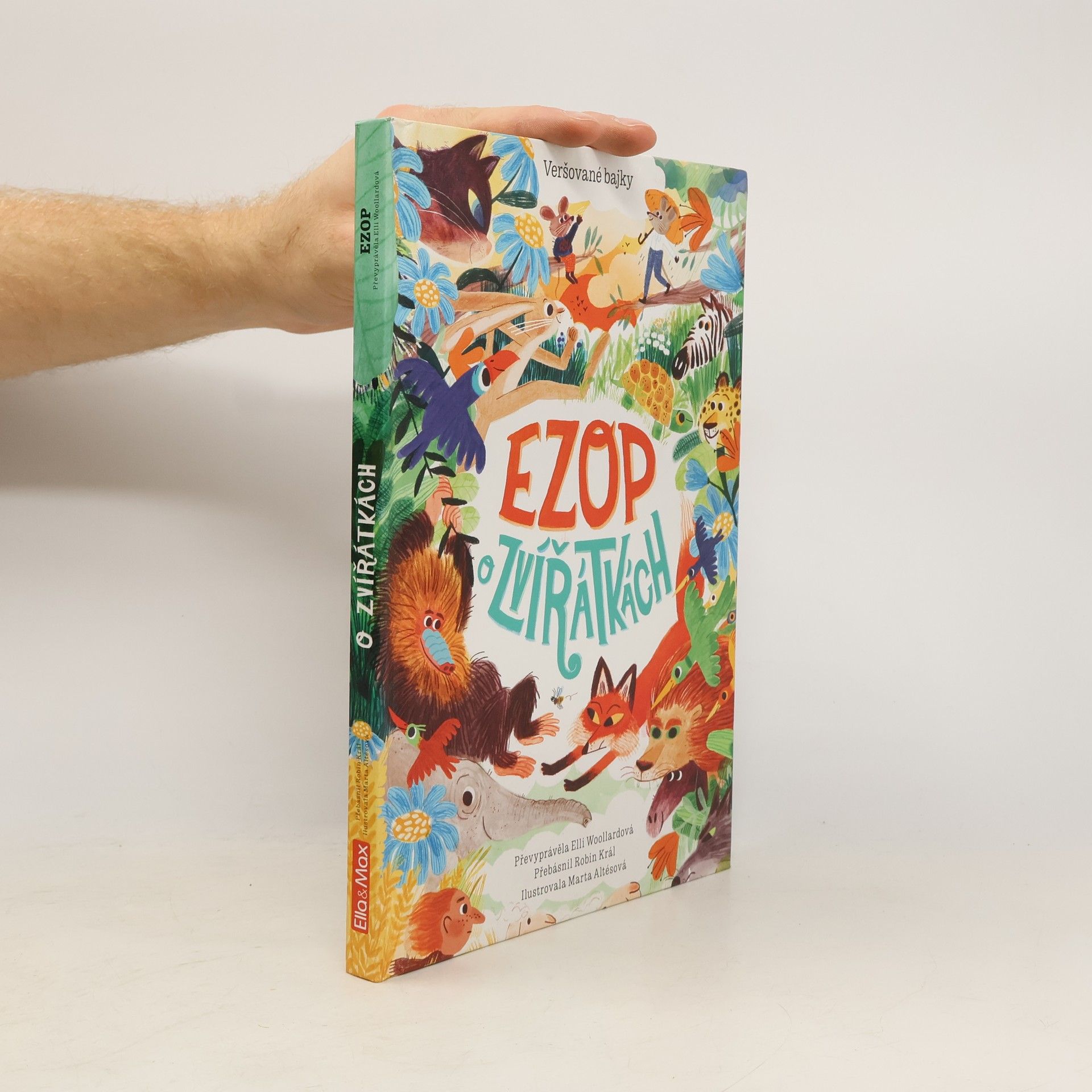 Elli Woollard Ezop o zvířátkách