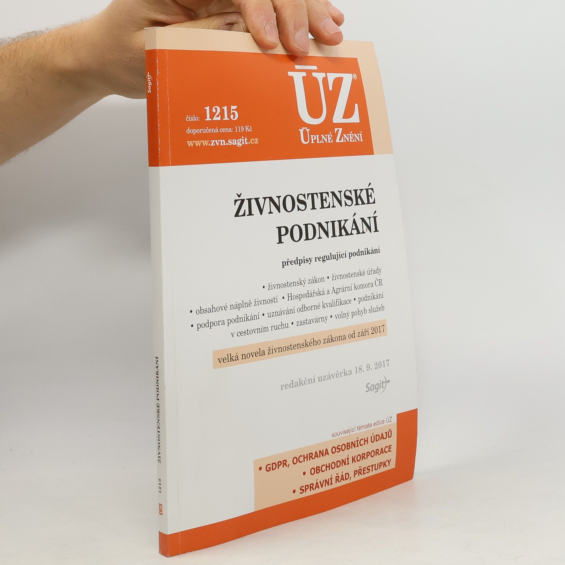 Autorenkollektiv Živnostenské podnikání: předpisy regulující podnikání